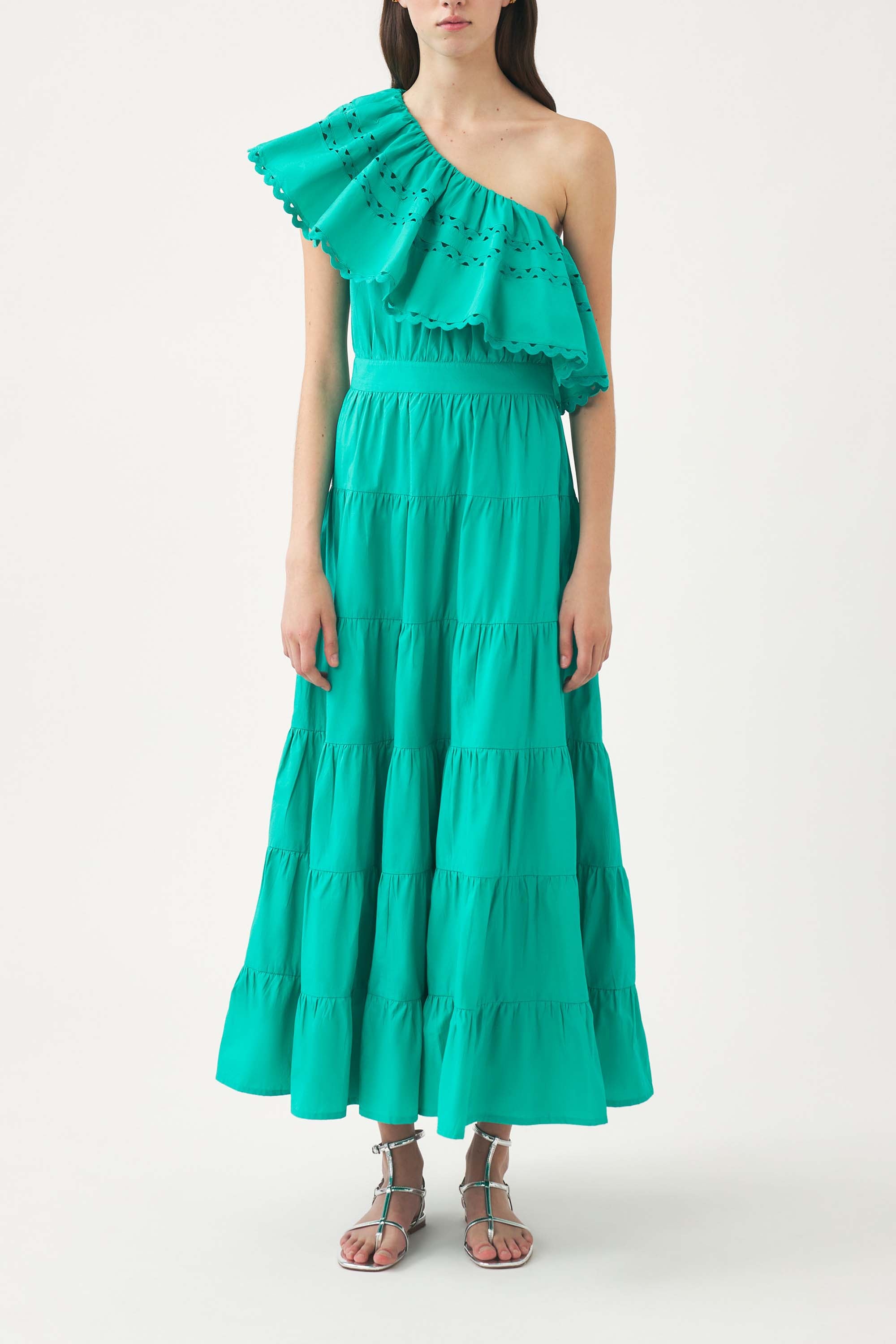 Asymmetrical maxi dress Rodo