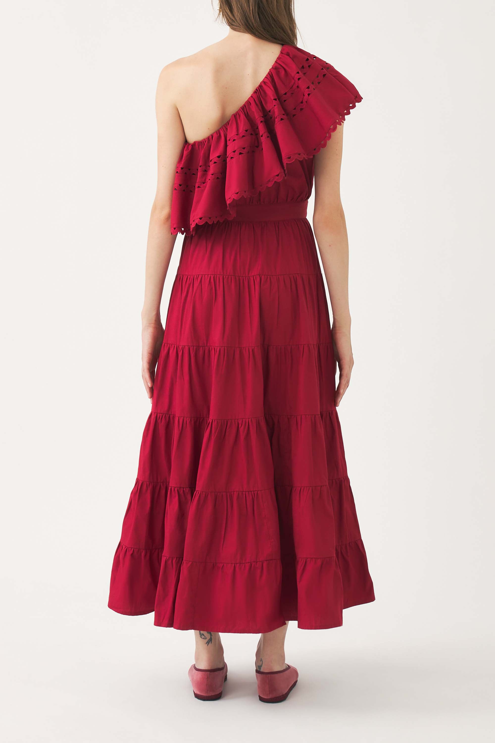 Asymmetrical maxi dress Rodo