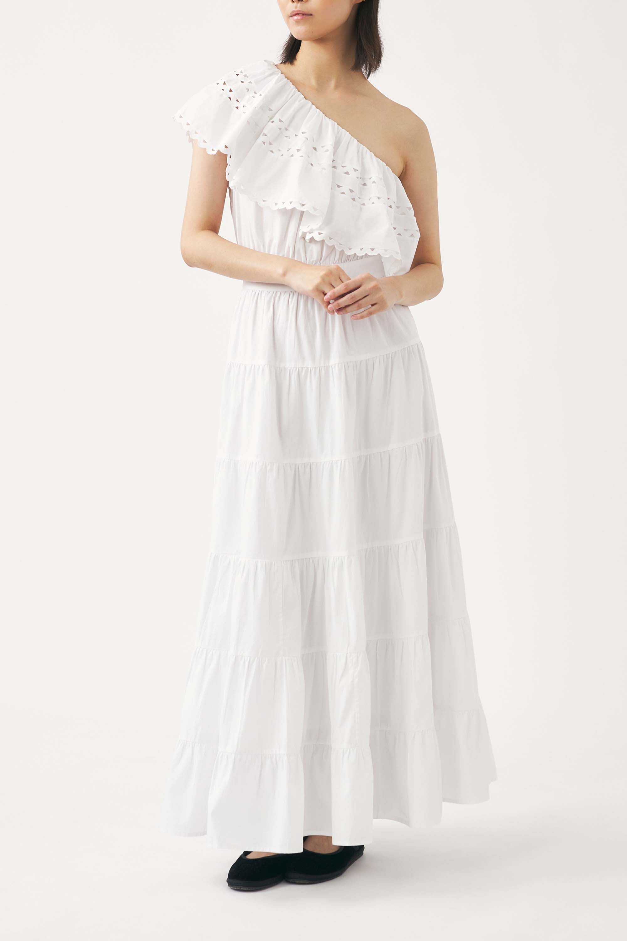 Asymmetrical maxi dress Rodo
