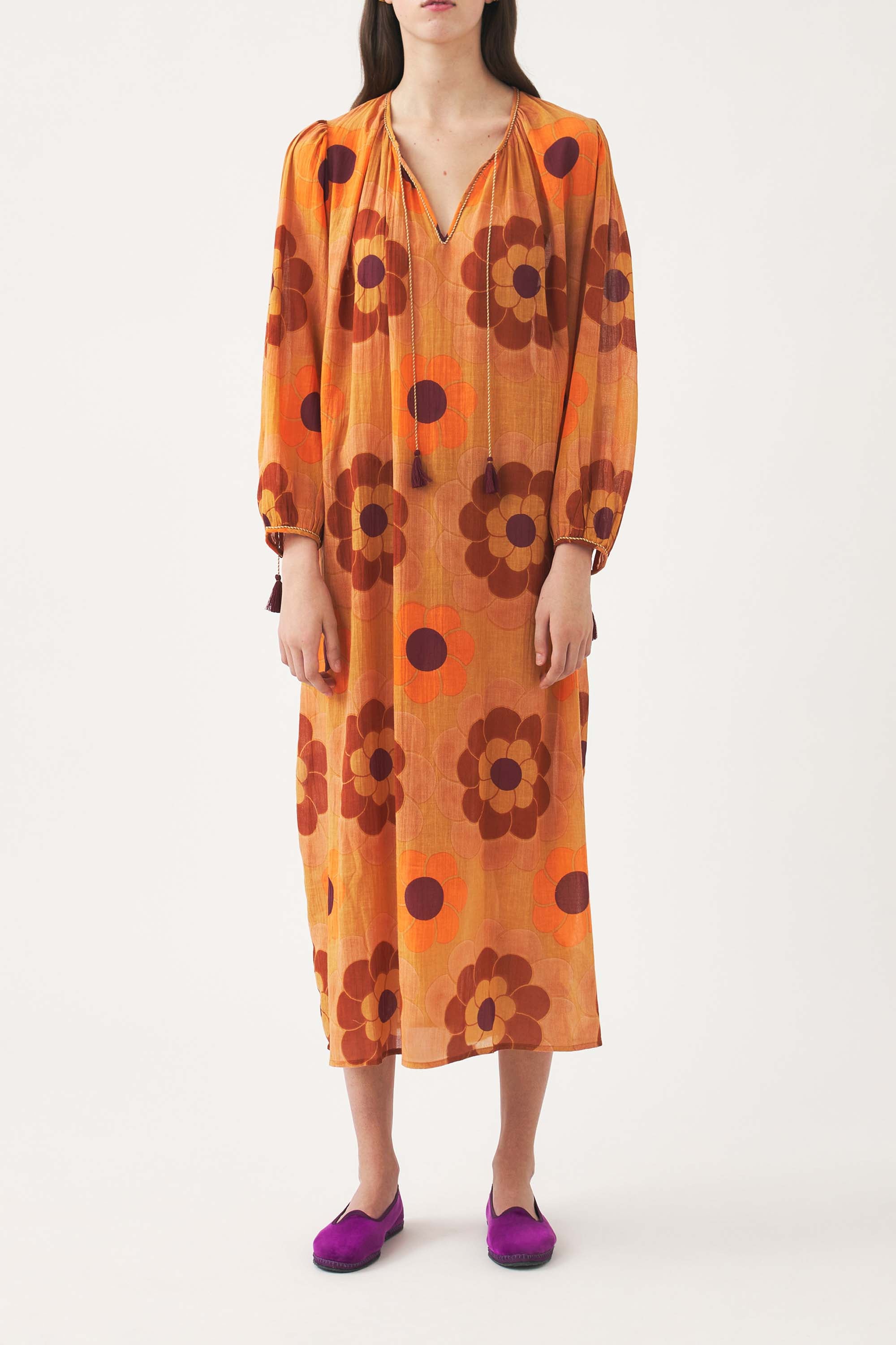 Print fluid dress Suny