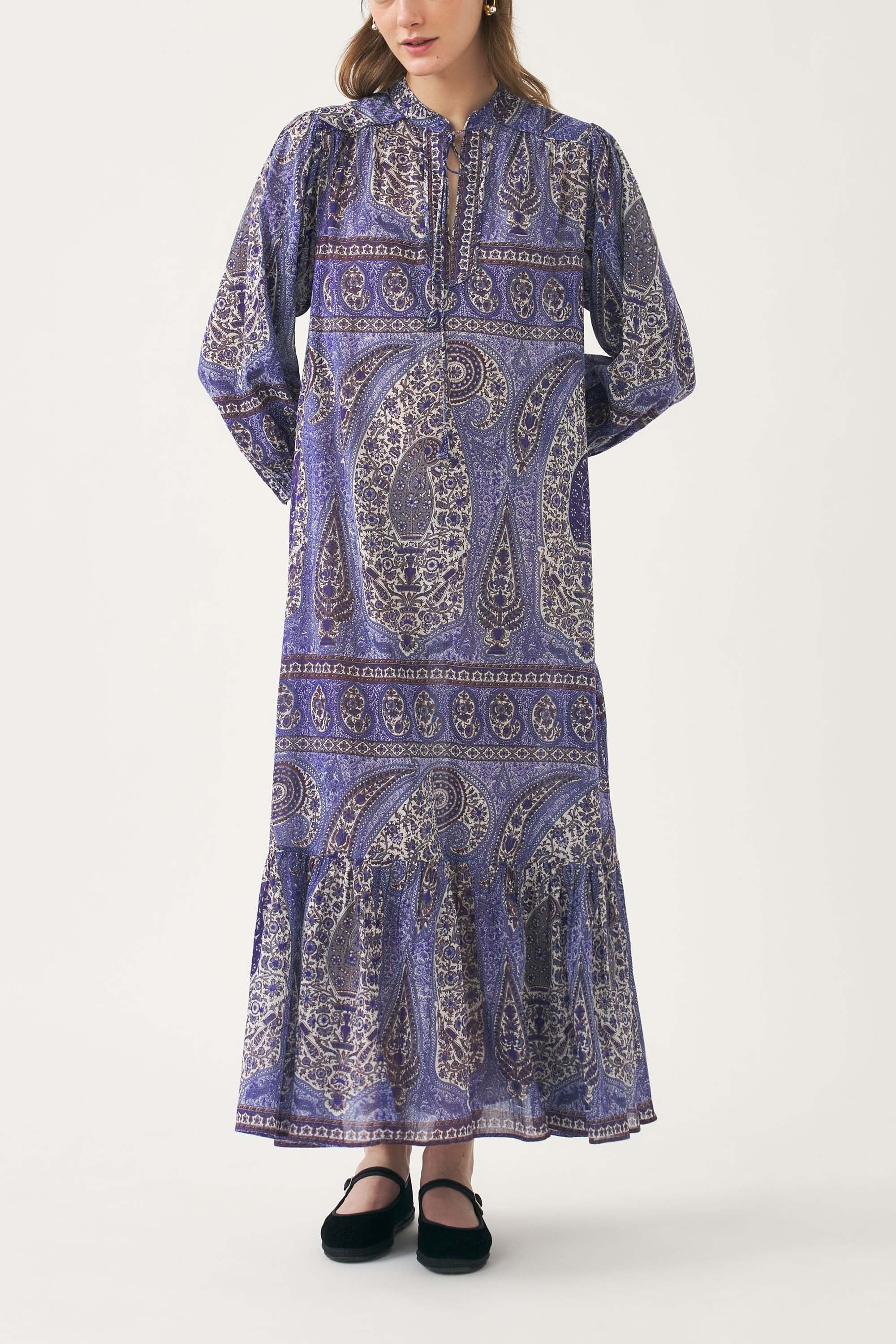 ワンピース ANTIK BATIK Cotton bohemian print dress | Paisley print dress | ANTIK BATIK