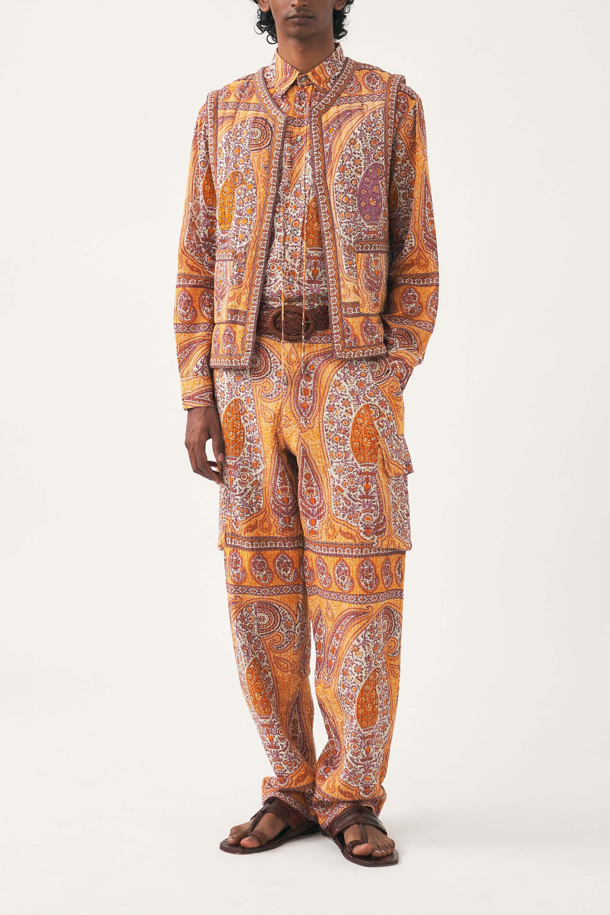 Gilet imprimé Tajar