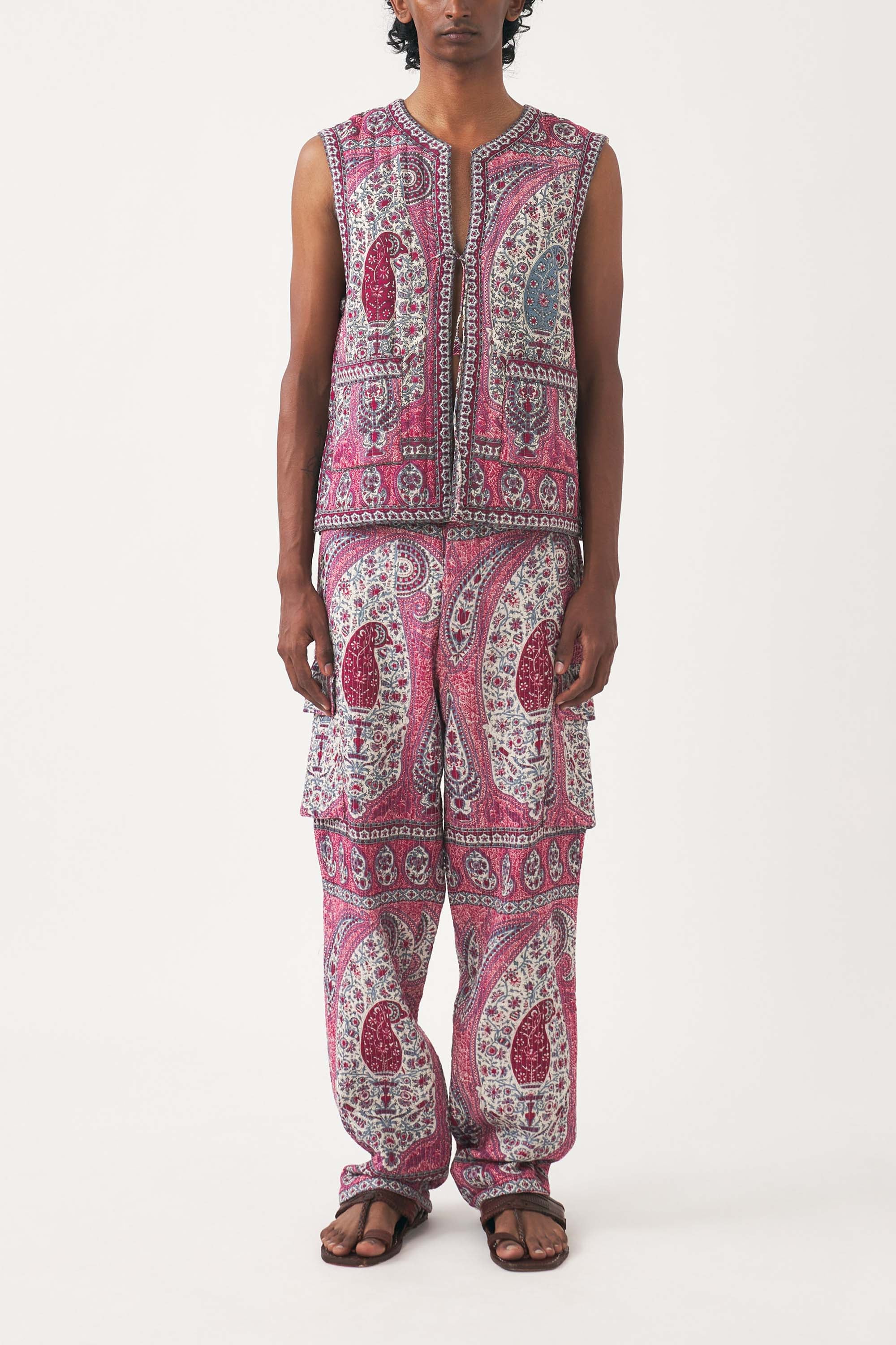 Gilet imprimé Tajar