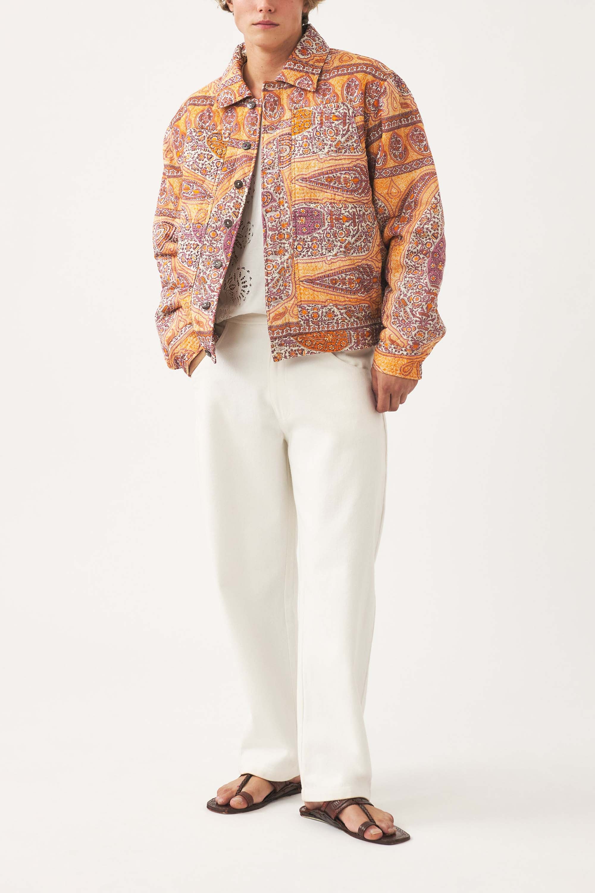 Veste imprimée Tajar