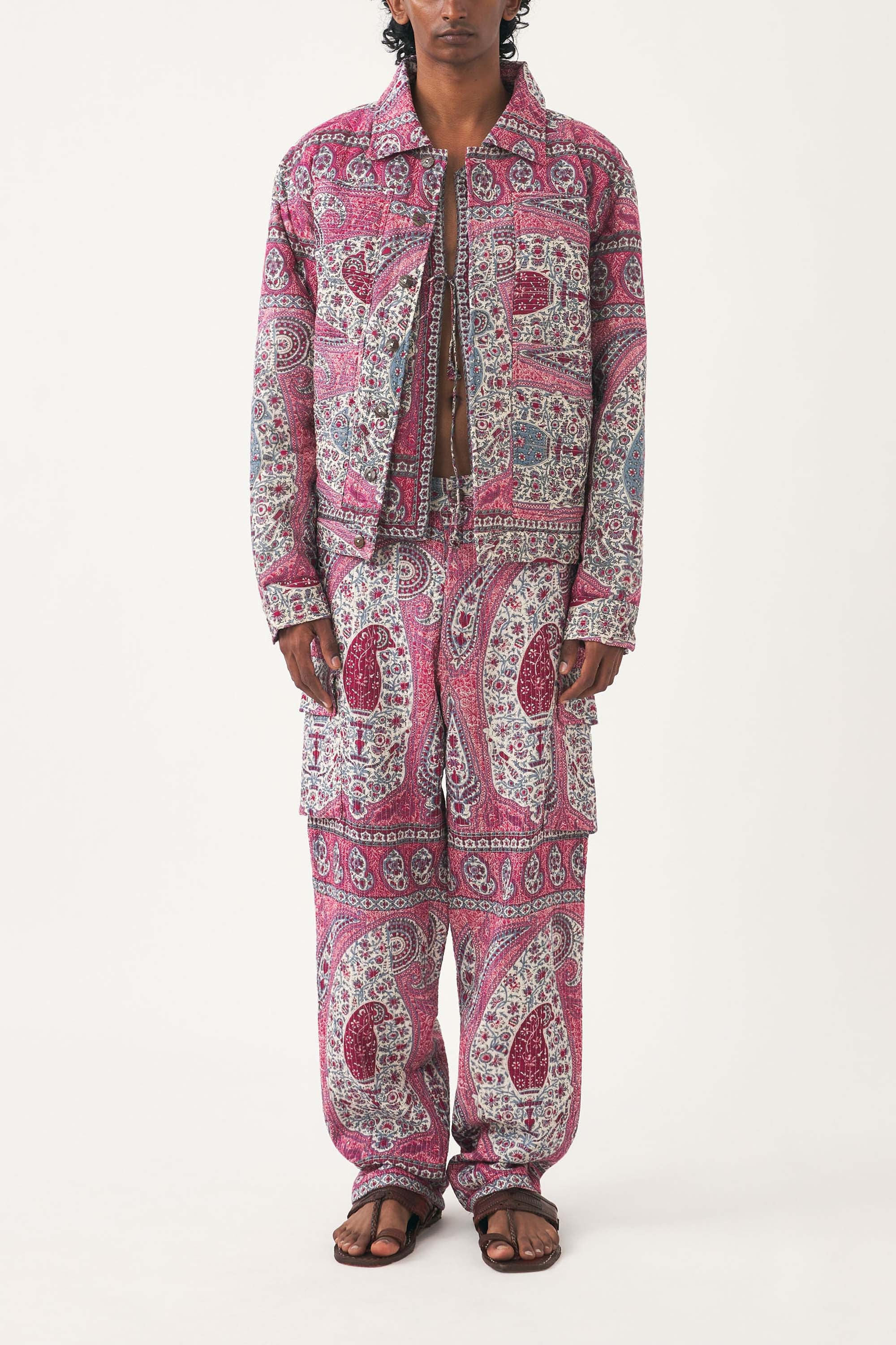 Veste imprimée Tajar