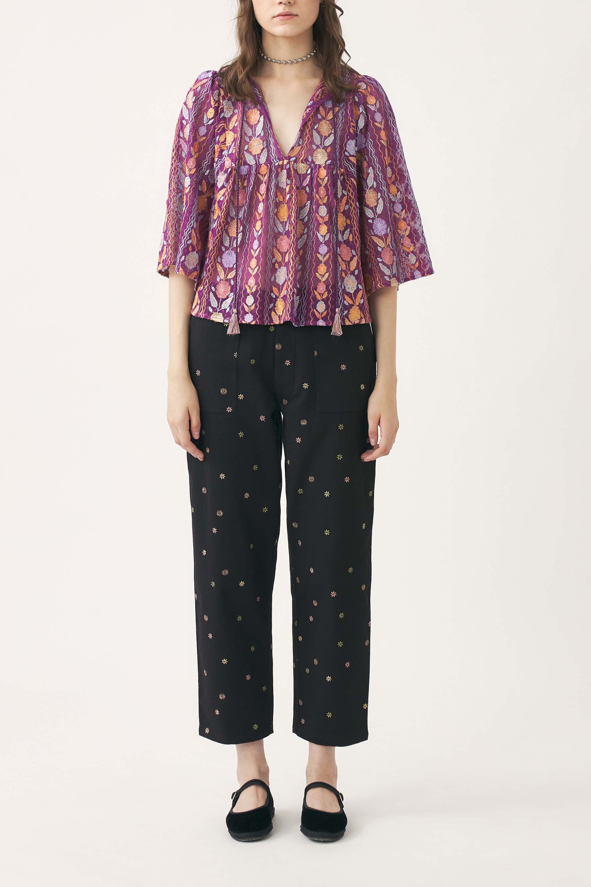 Chemisier filet Zandra