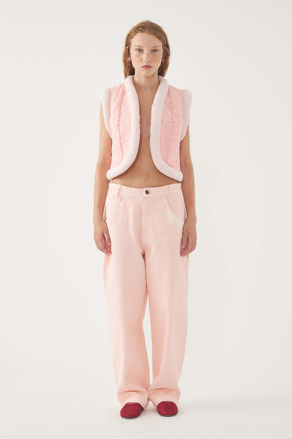 Embroidered Vest Adonis