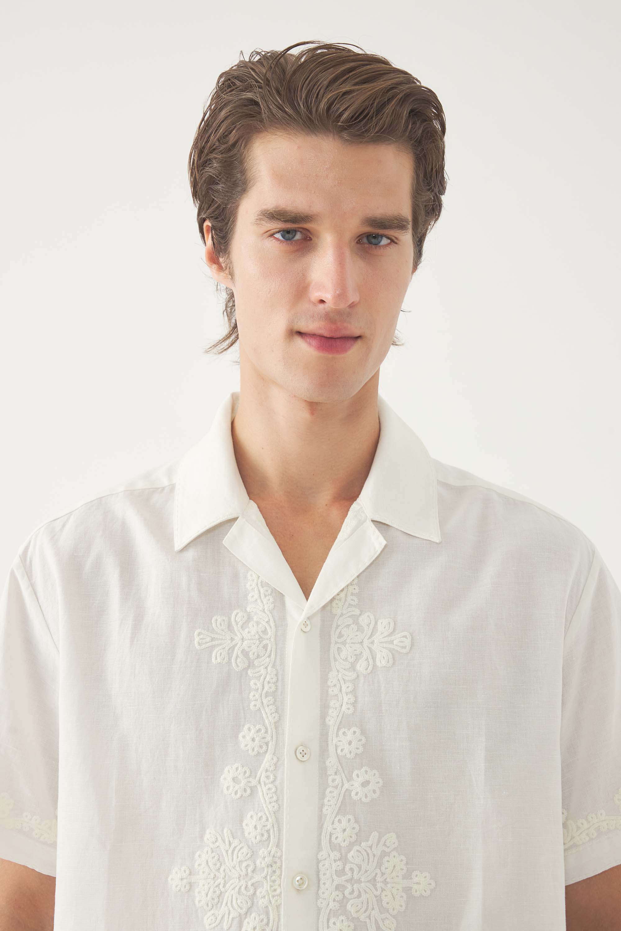Bestickte Bluse Adonis