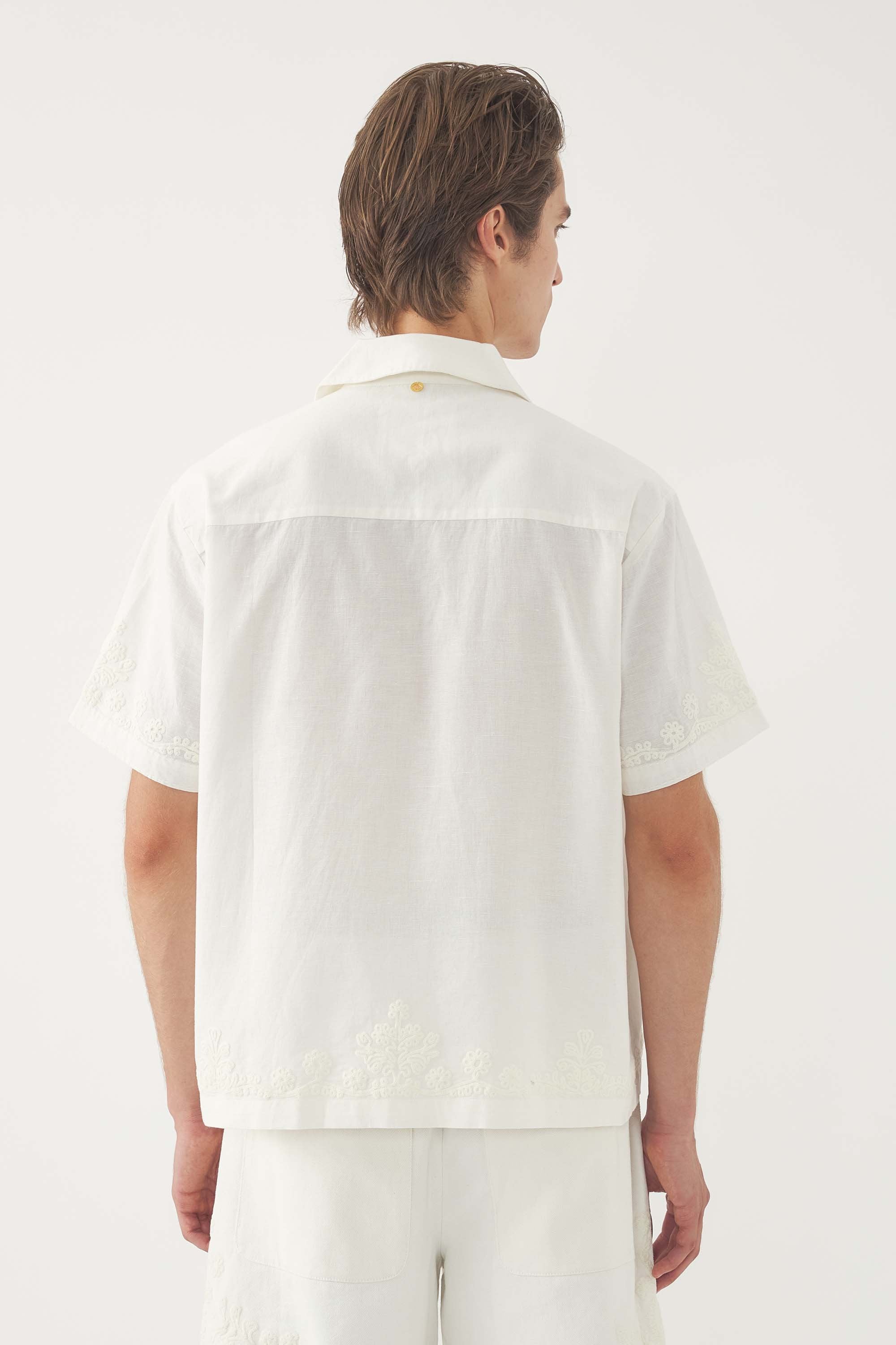 Bestickte Bluse Adonis