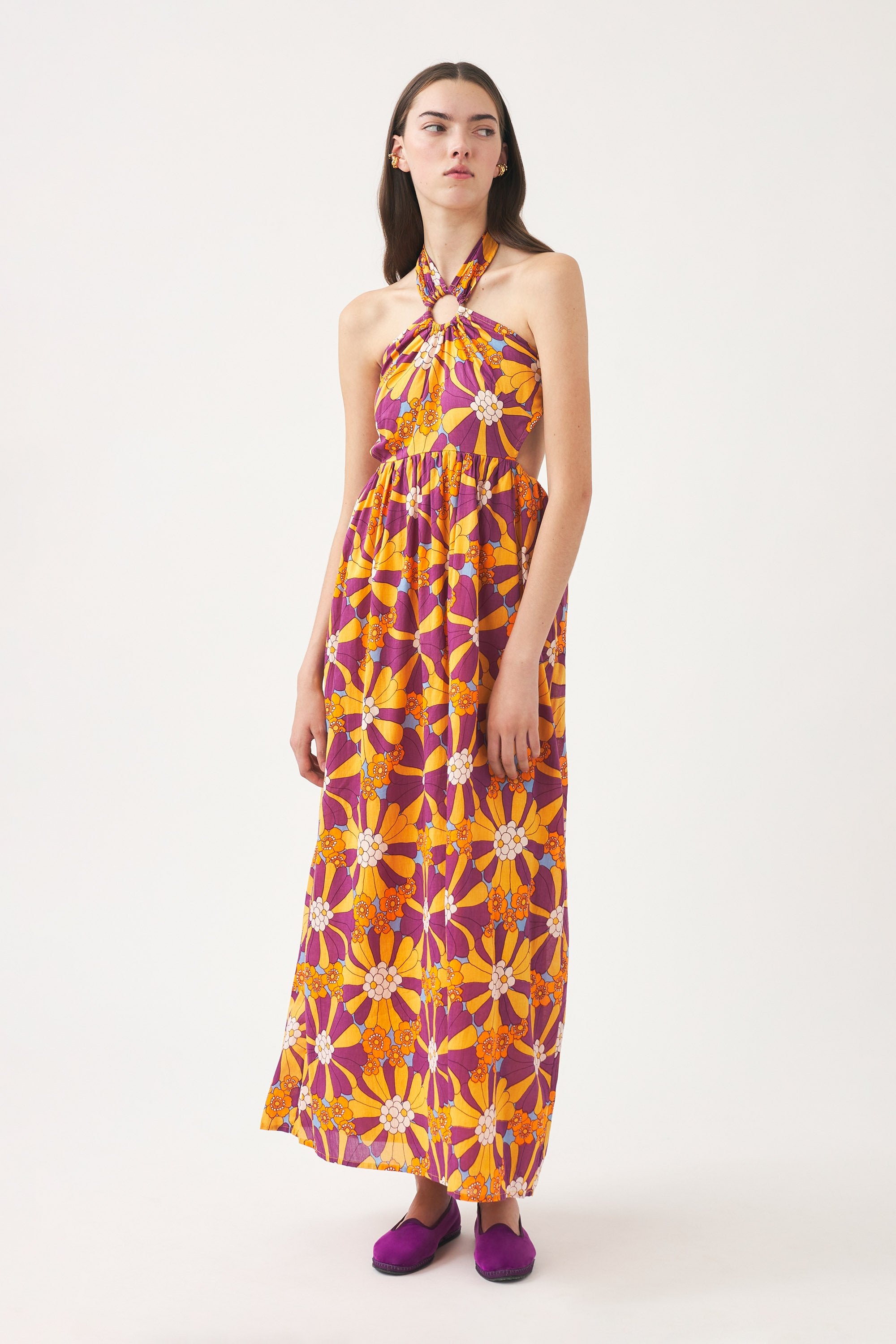 Robe longue dos nu Alicia