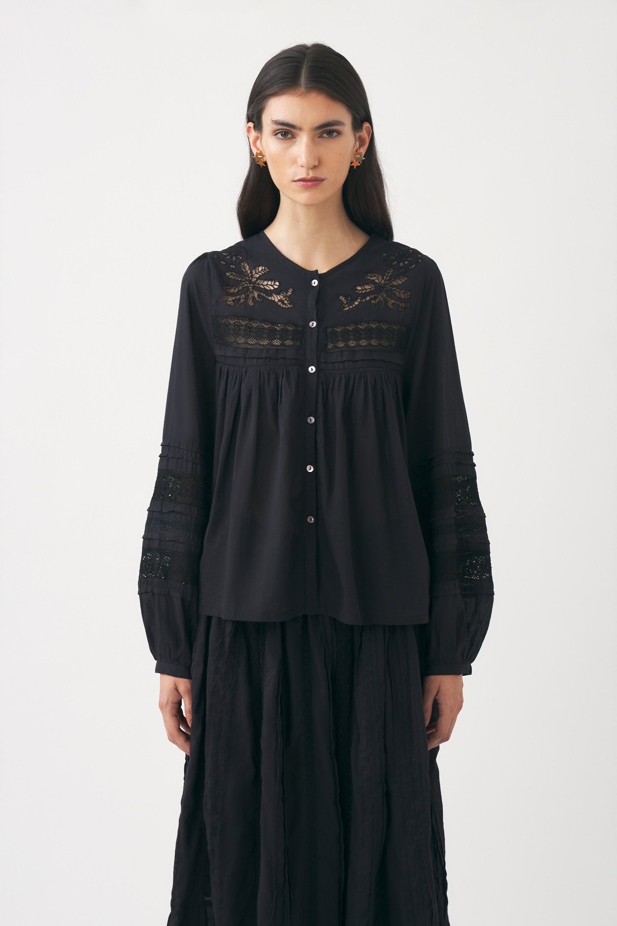Blusa traforata Aloha