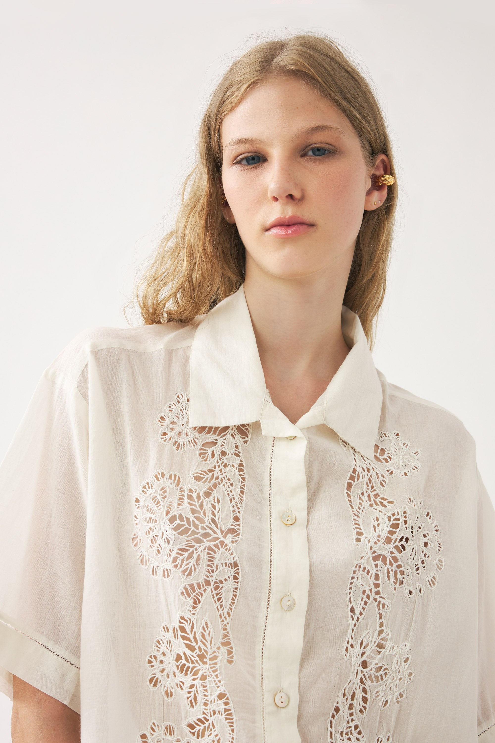 Chemise ajourée Aloha