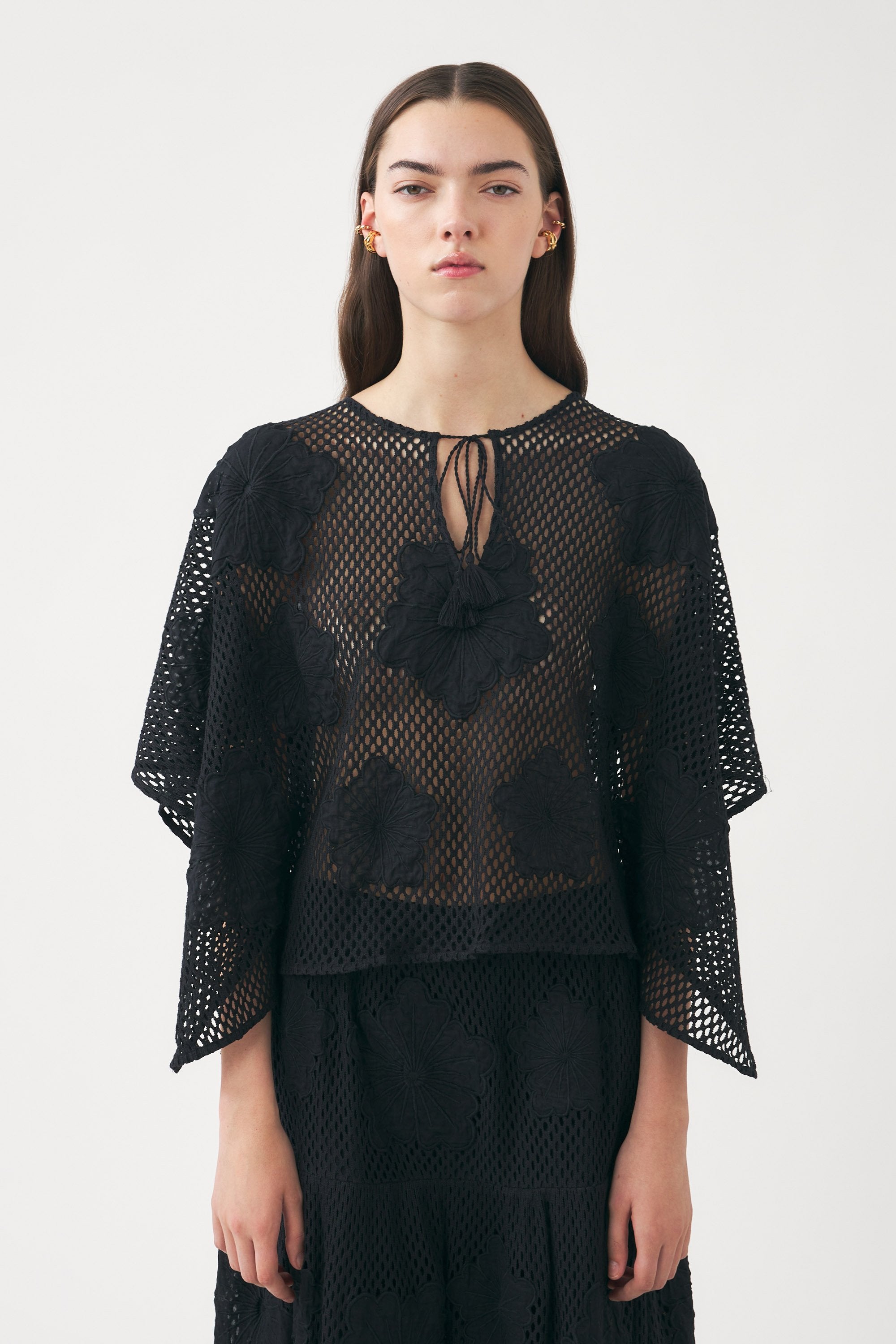 Mini caftan brodé Aloni
