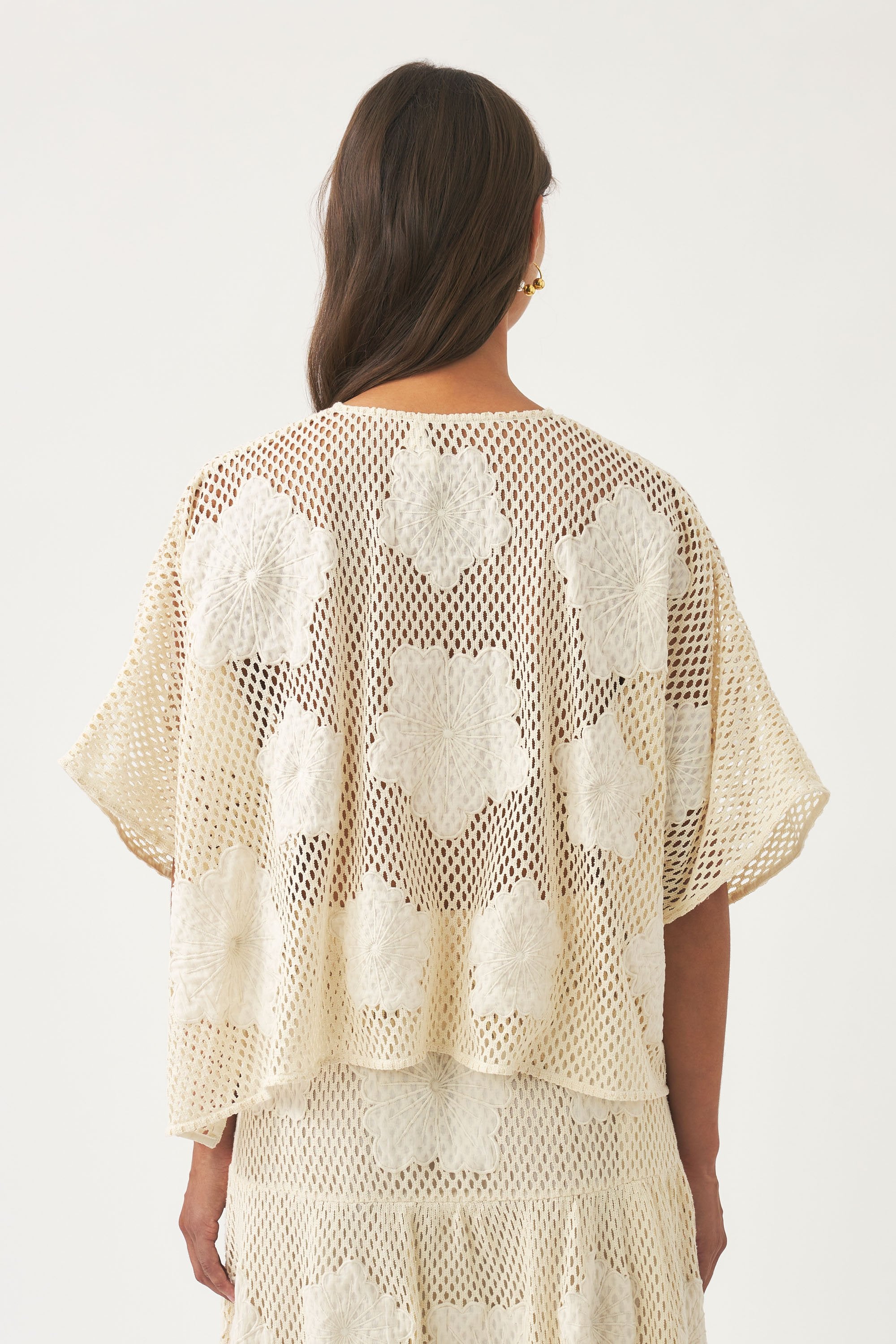 Mini caftan brodé Aloni
