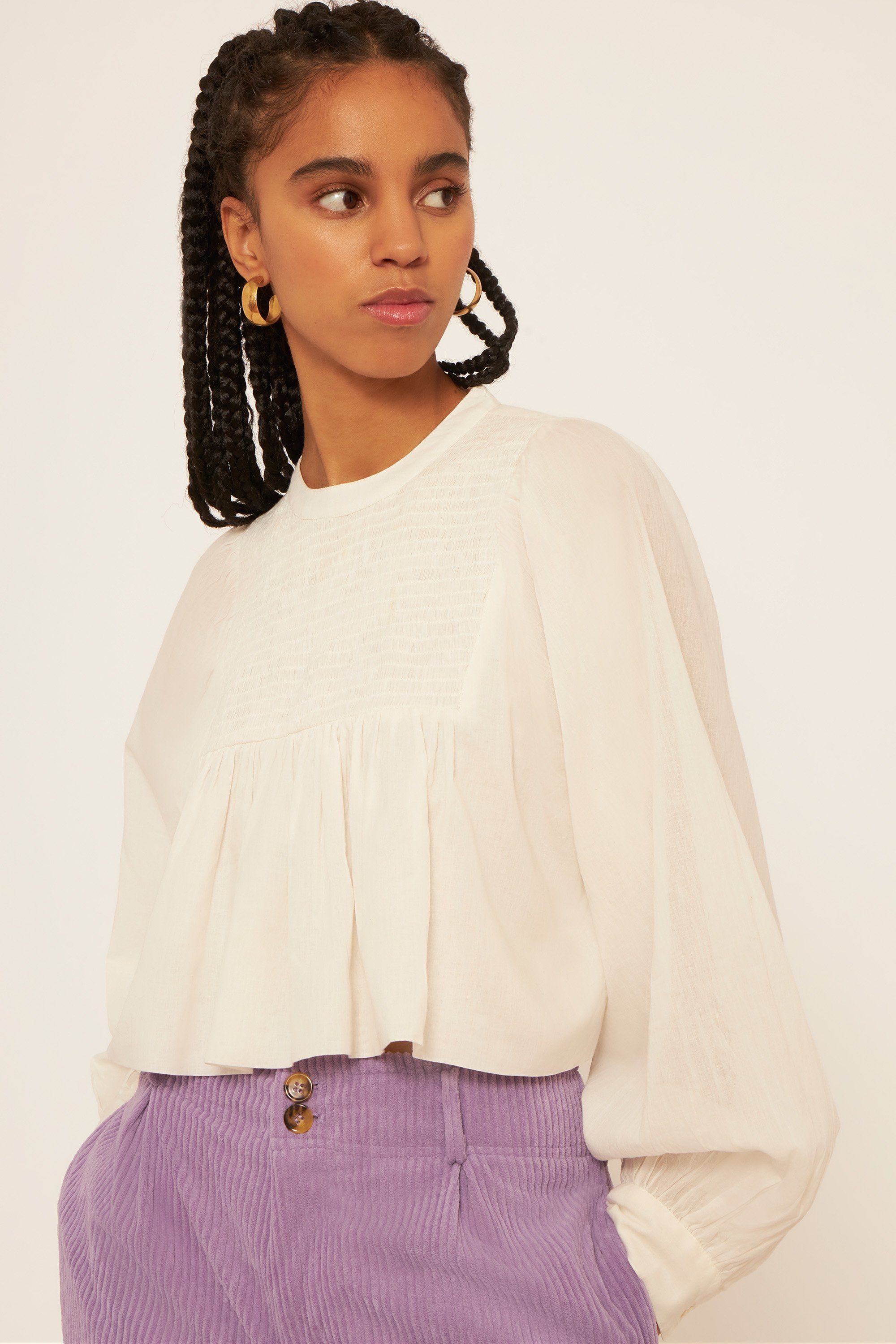 Crop-Top-Bluse Anahi
