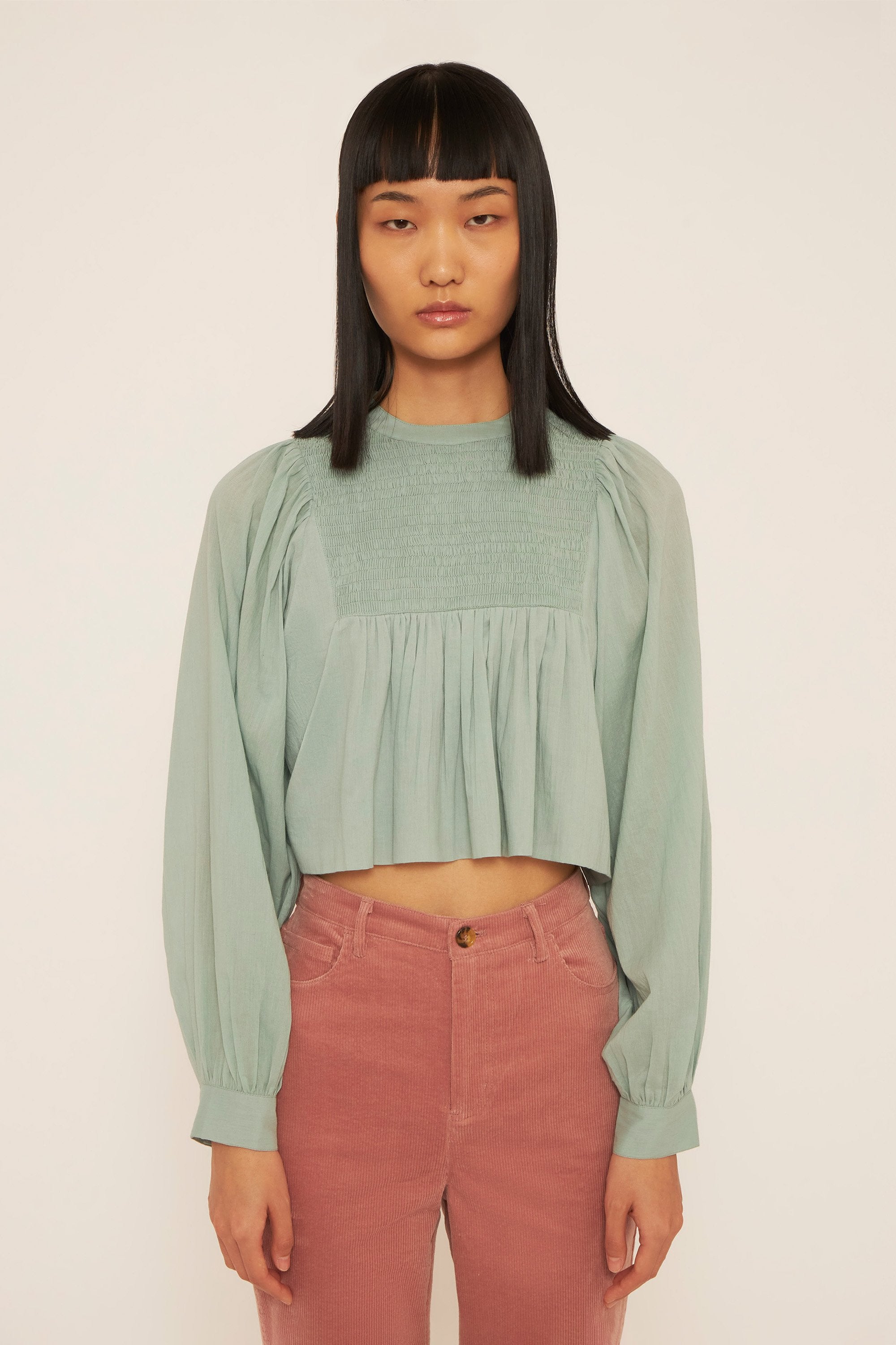 Crop-Top-Bluse Anahi