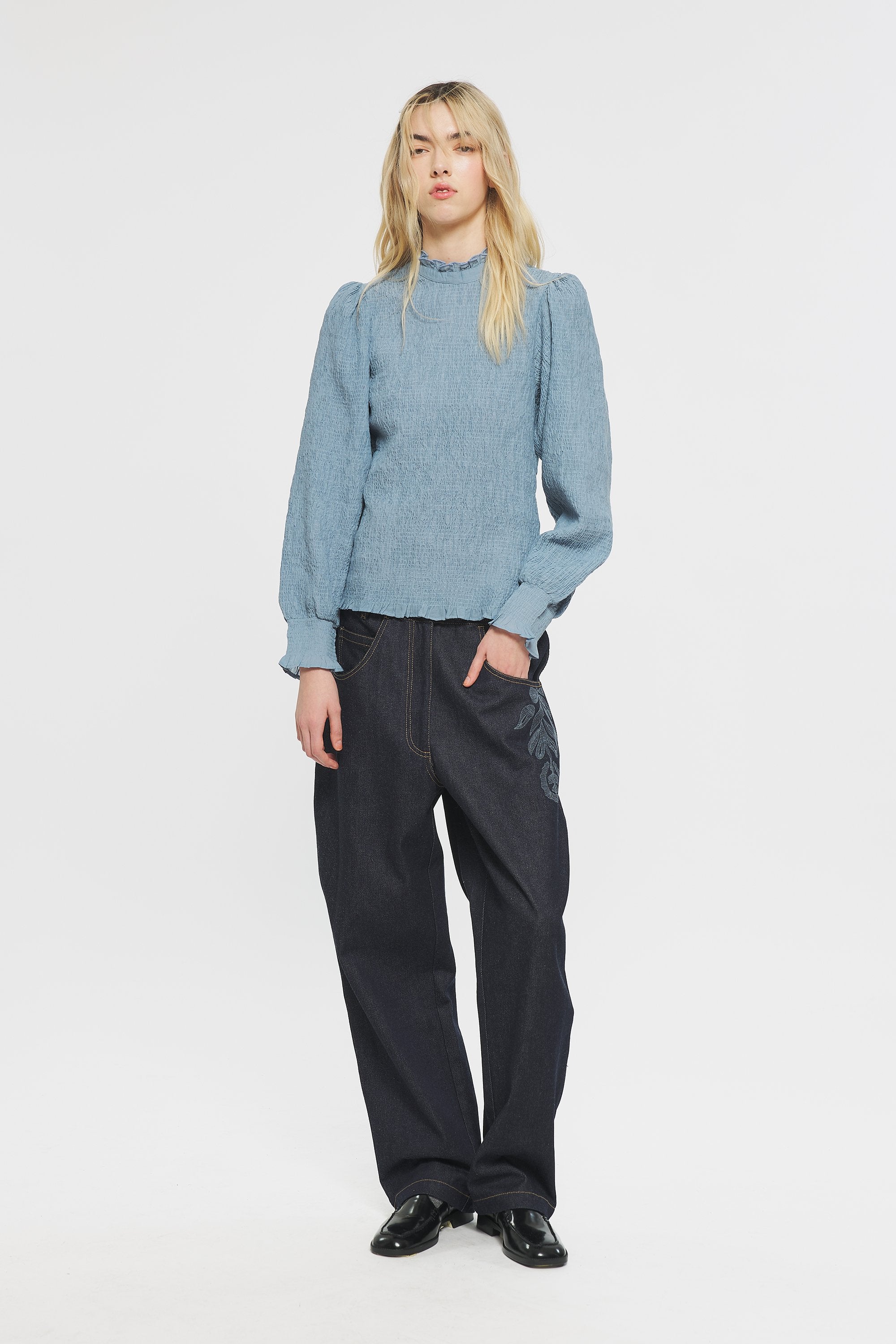 Blouse smockée Angelie