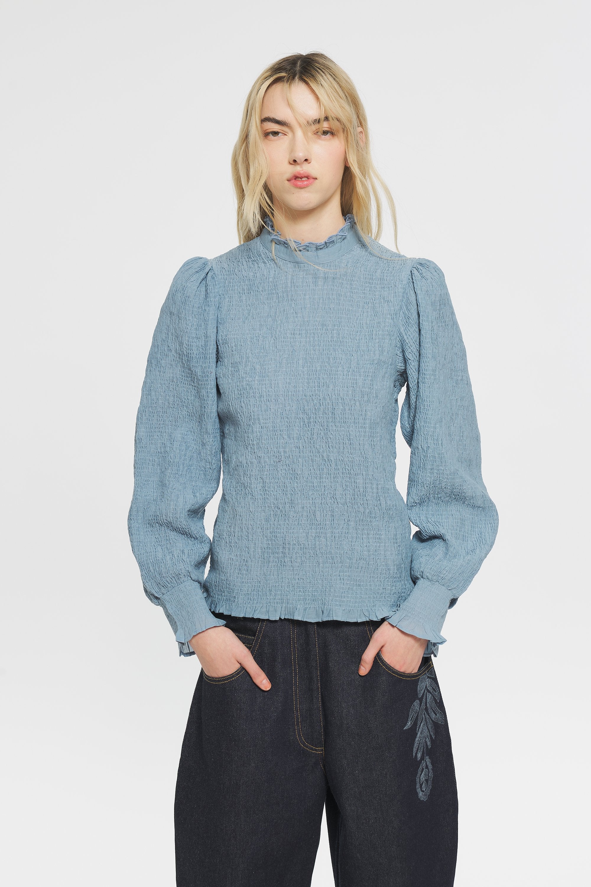 Blouse smockée Angelie