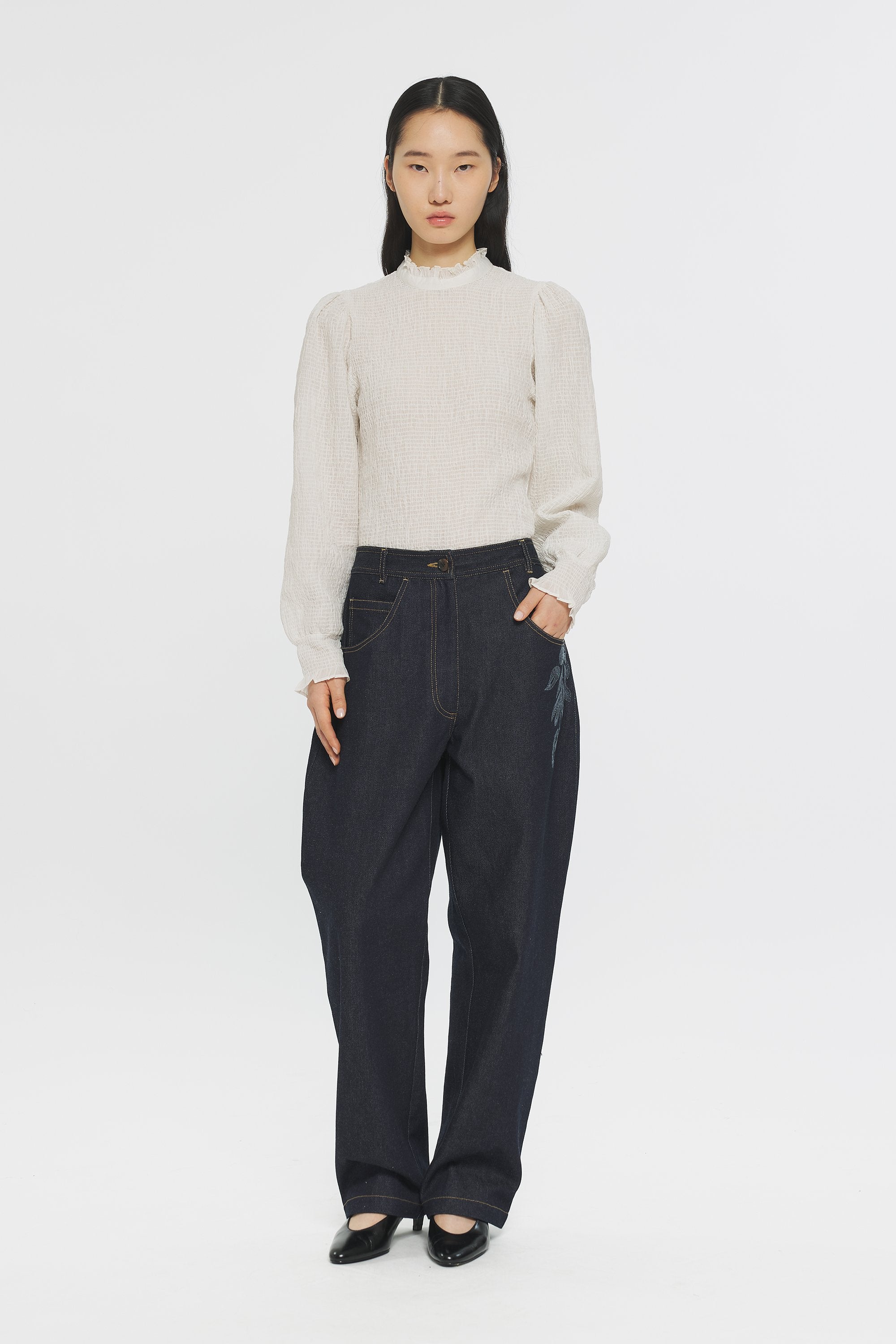 Blouse smockée Angelie