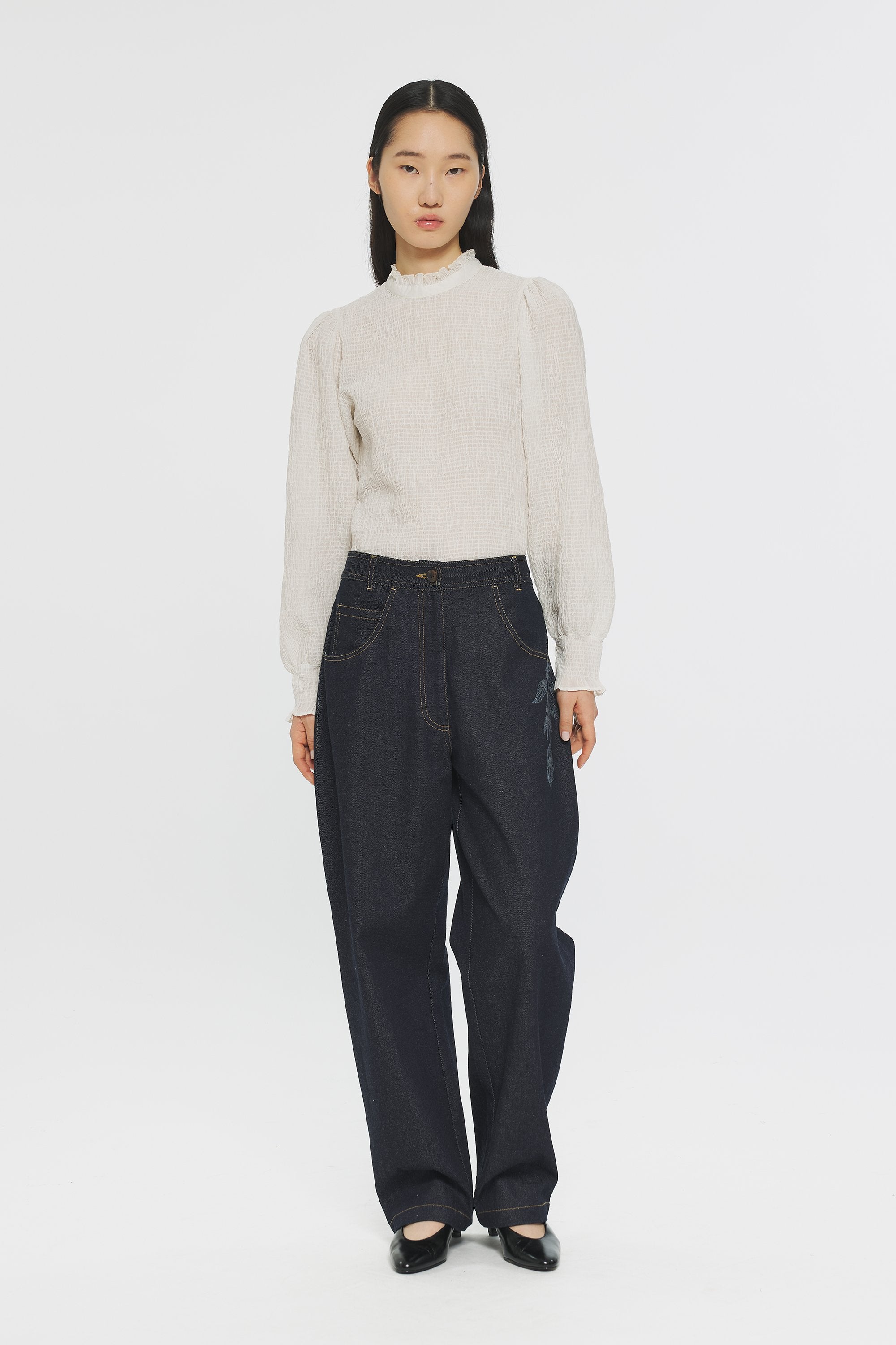 Blouse smockée Angelie