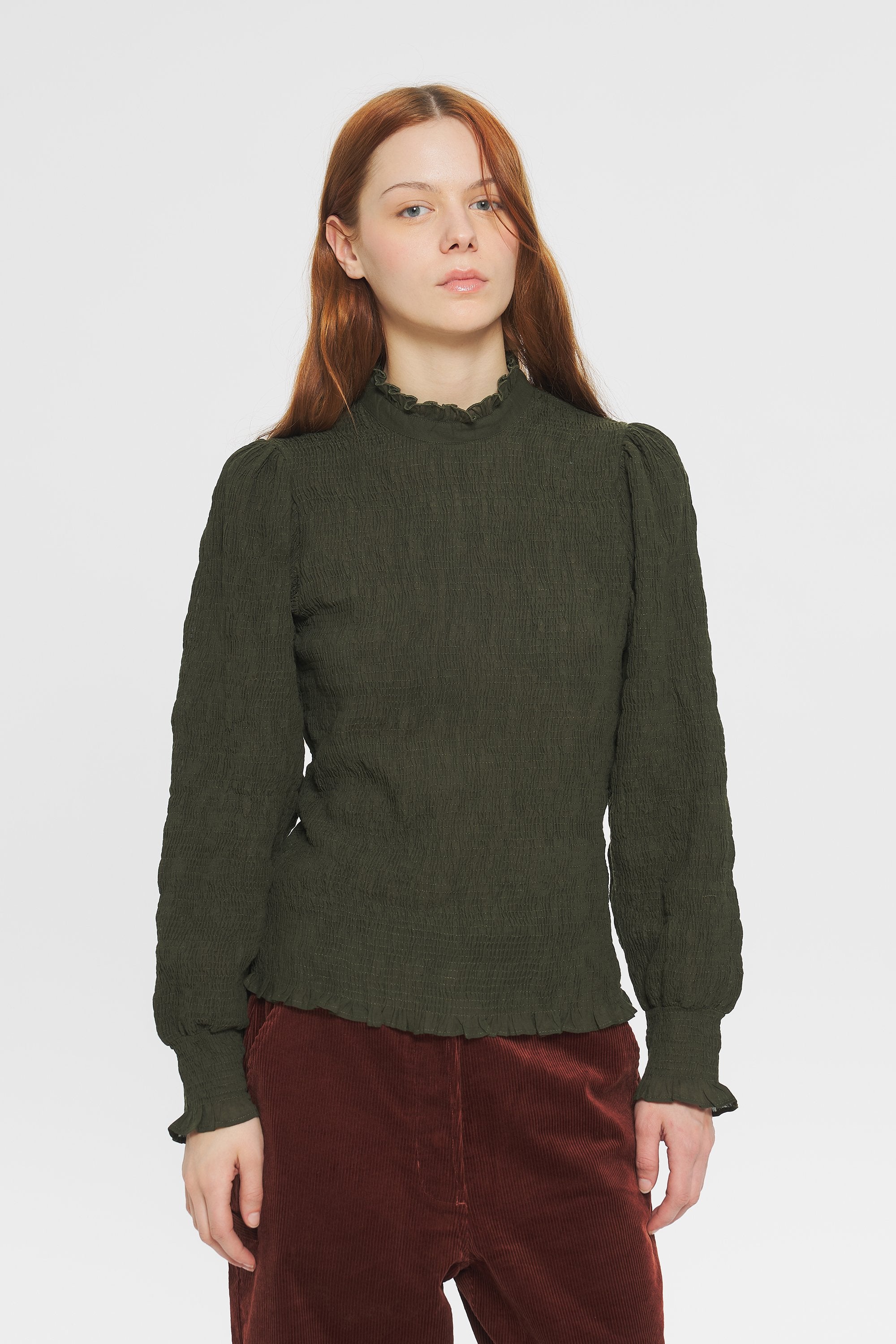Blouse smockée Angelie