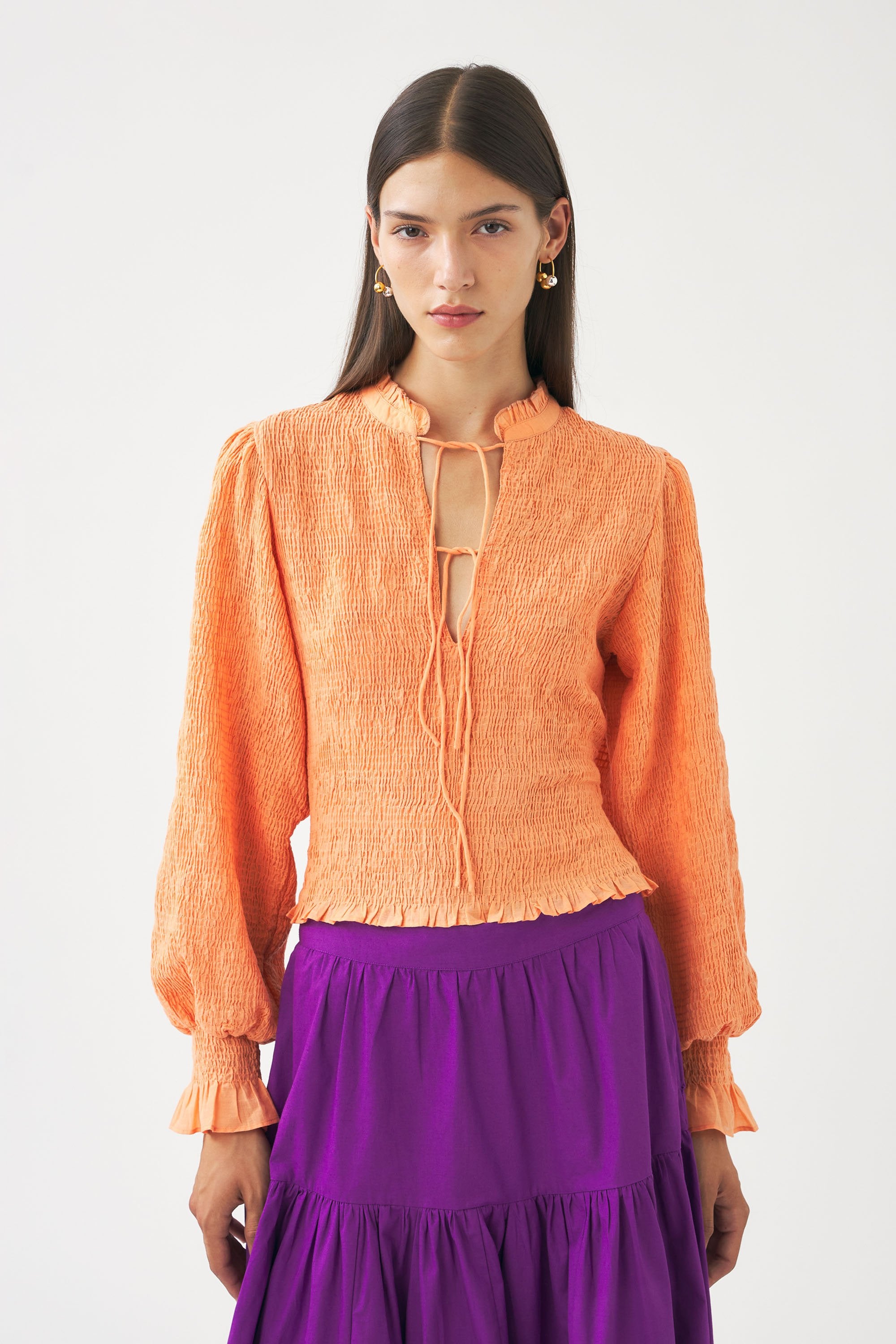 Blusa a punto smock Anna