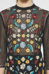 Ariani Embroidered mini dress