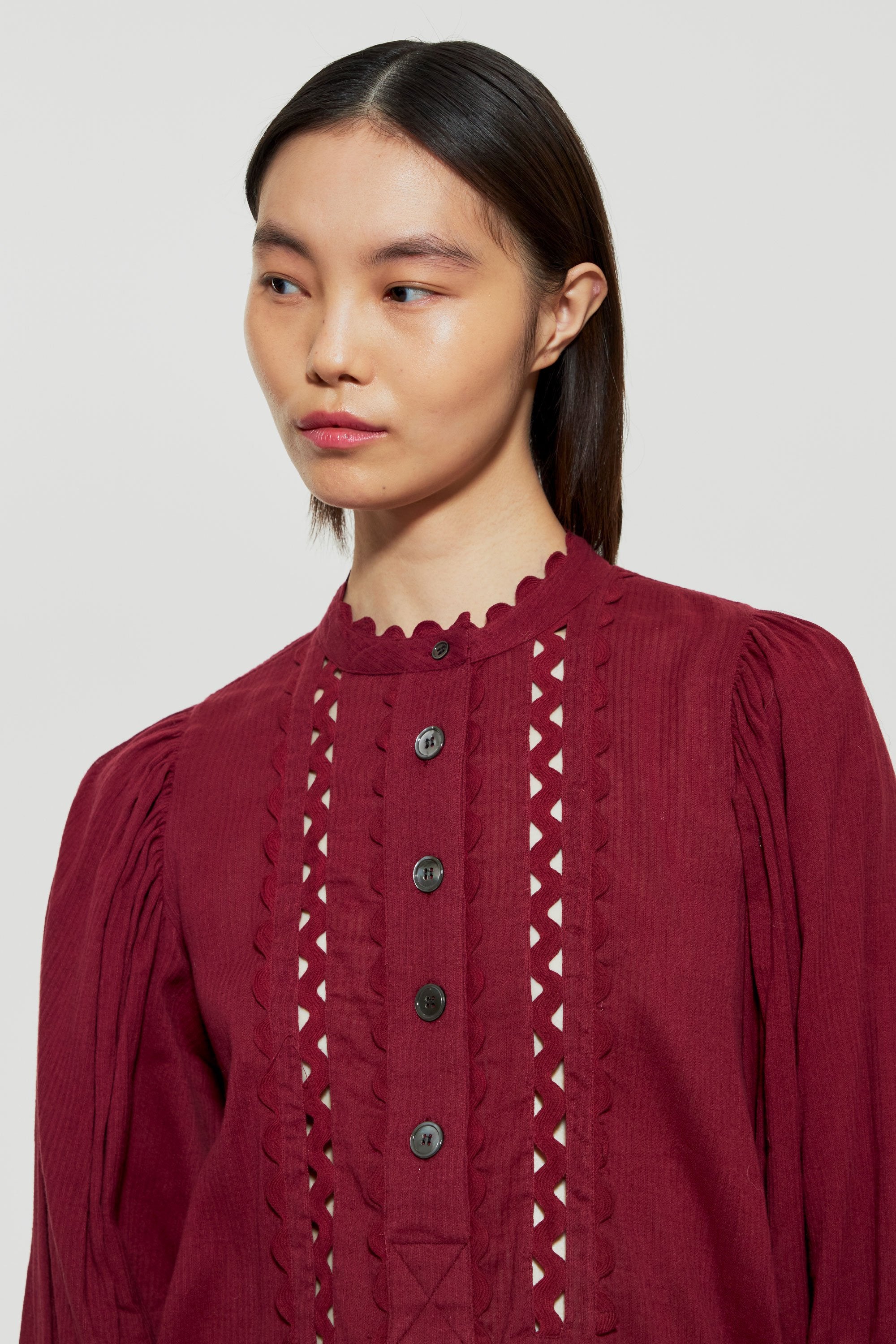 Blouse ajourée Aya
