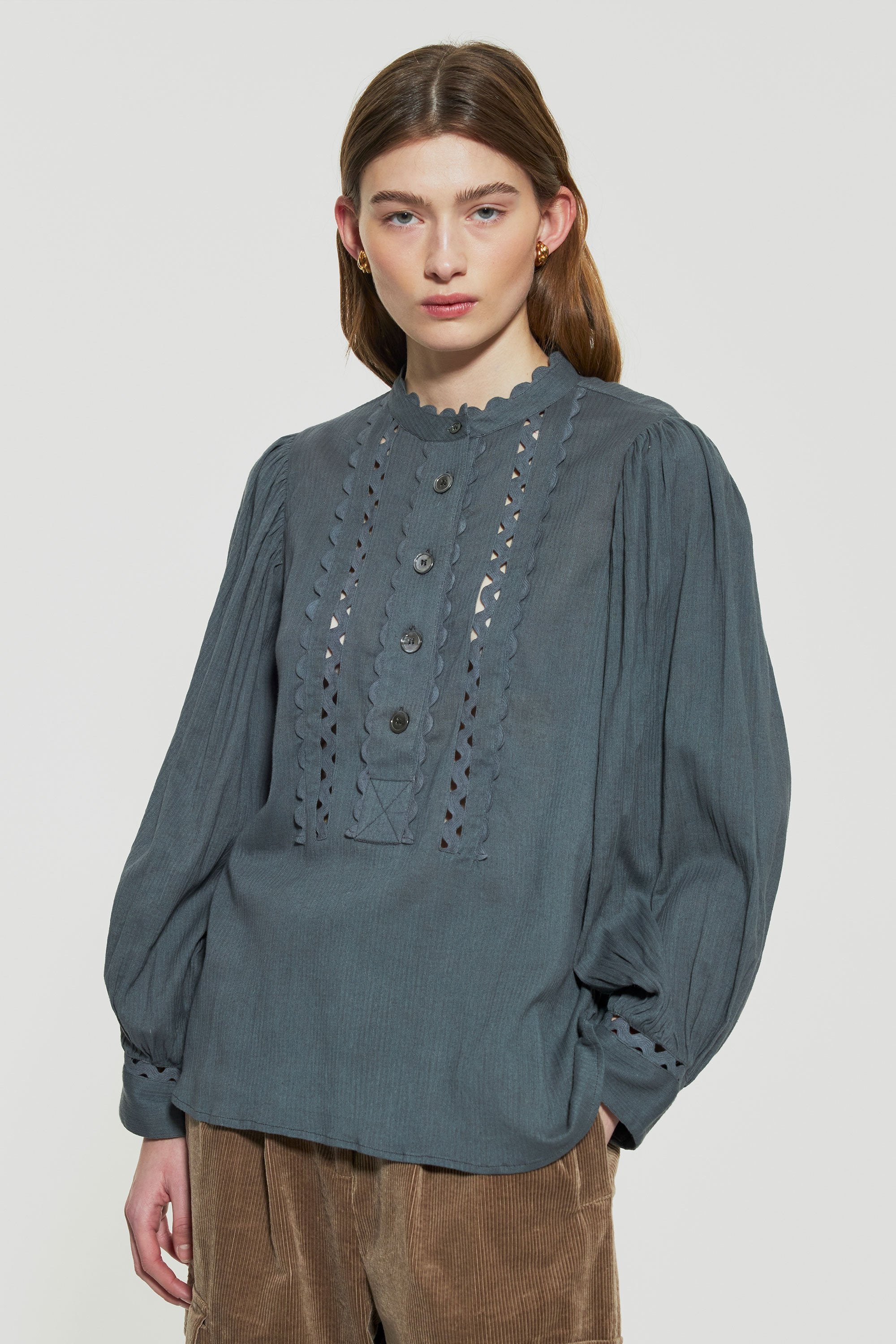 Blouse ajourée Aya