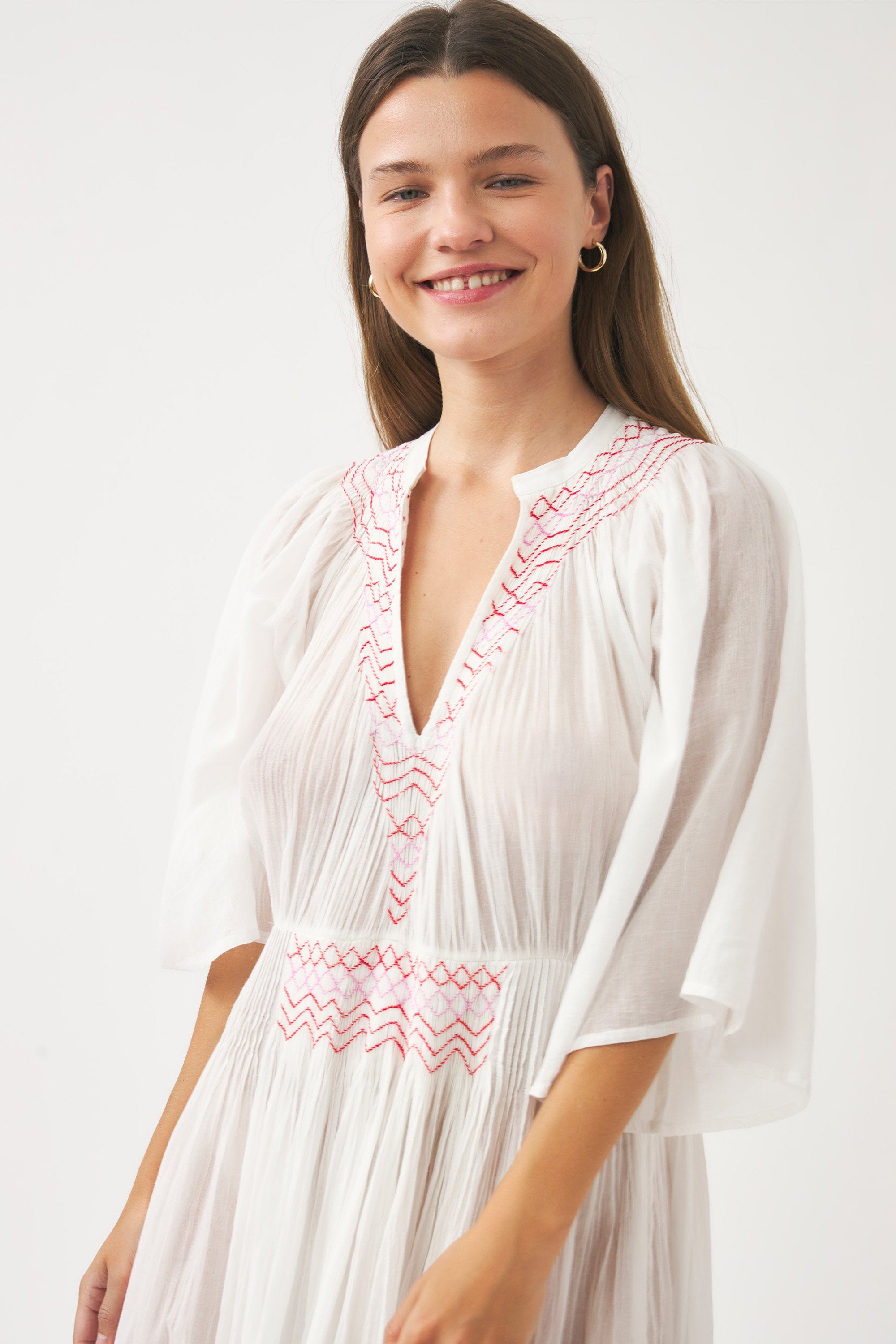 Maxi ruffle dress Ayo