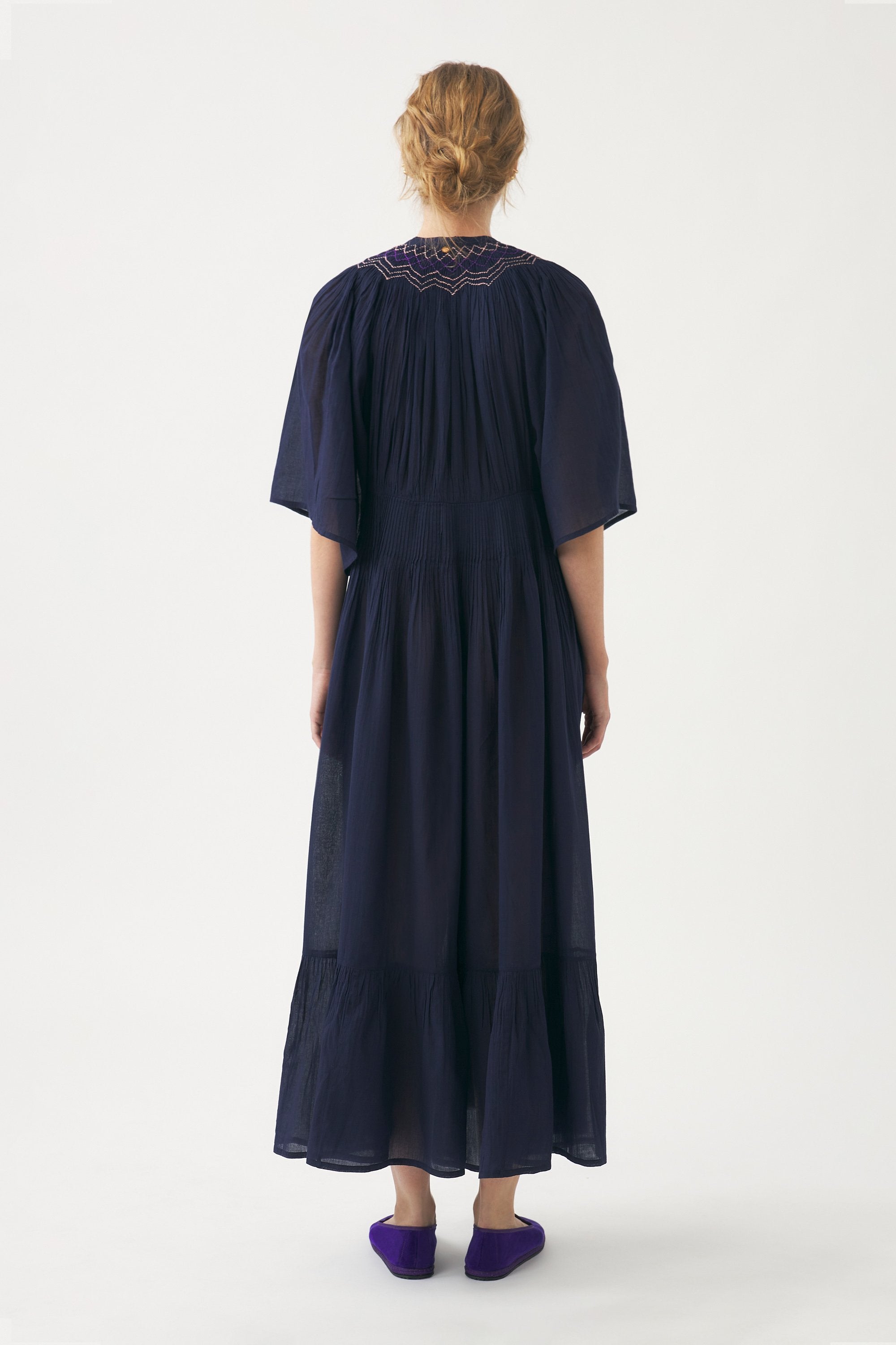Maxi ruffle dress Ayo