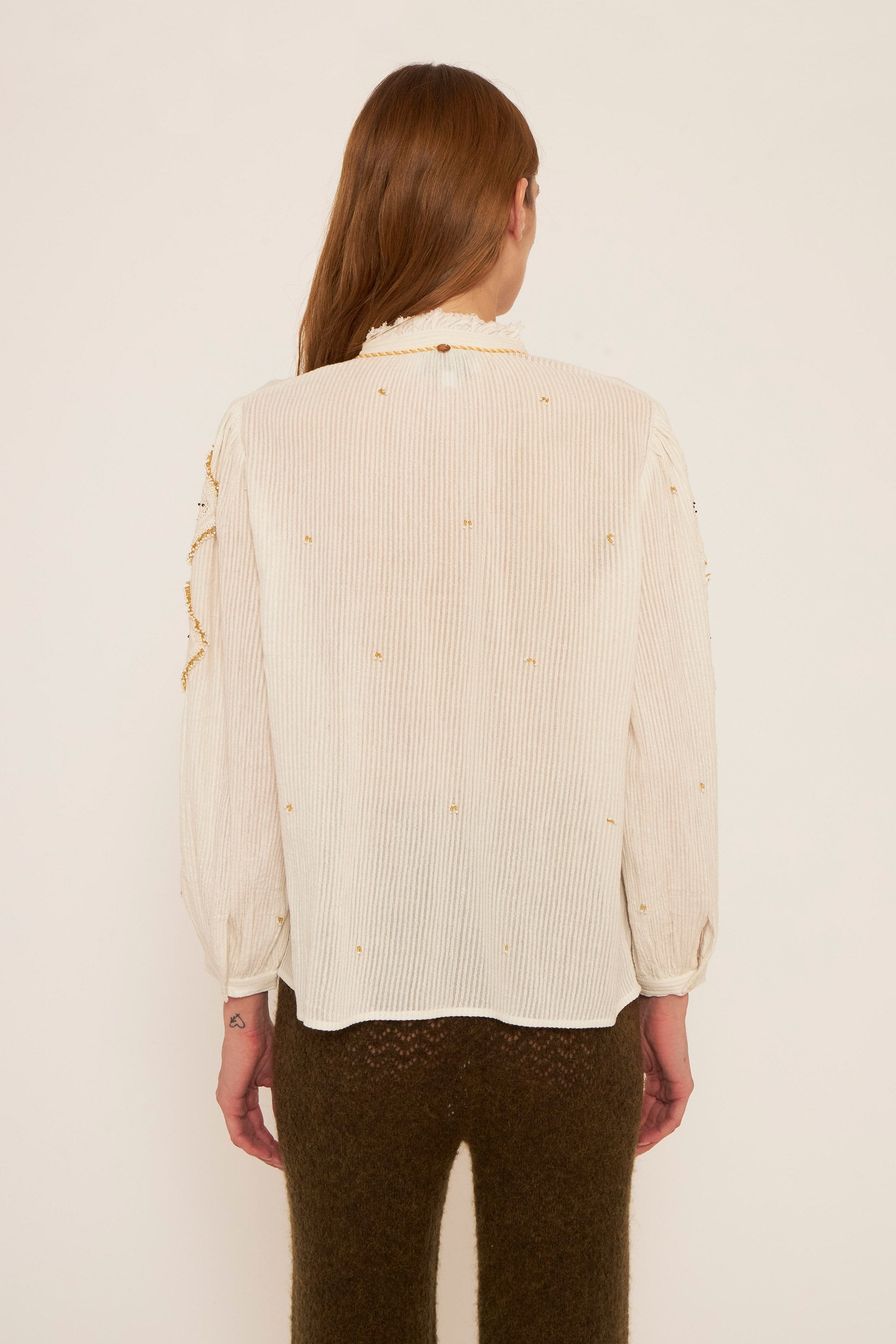 Ayo embroidered blouse