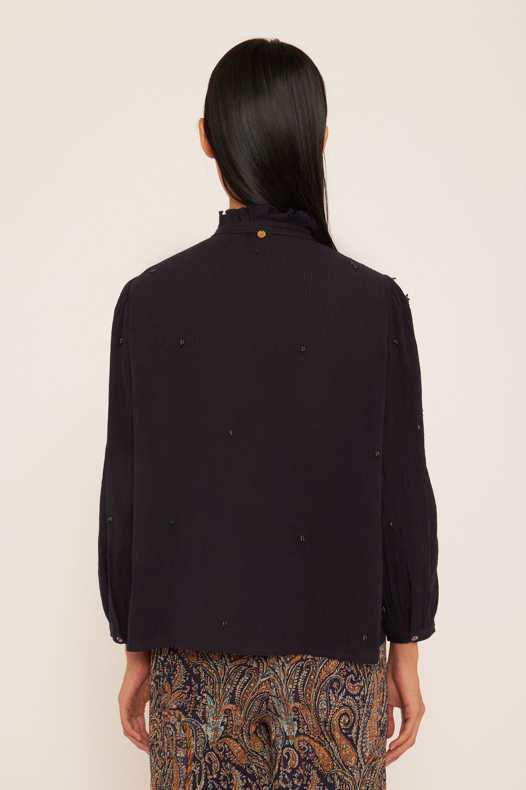 Ayo embroidered blouse