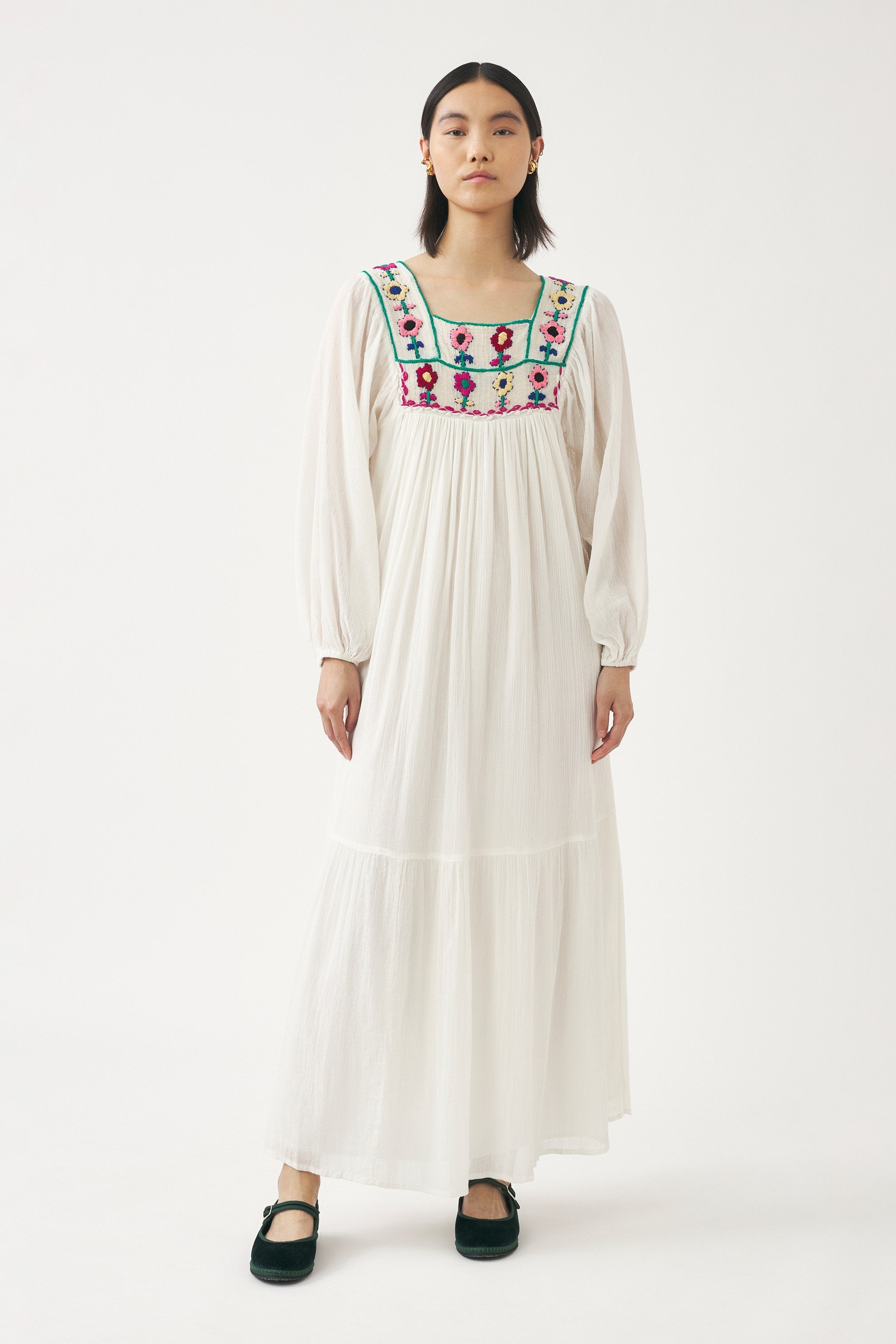 Hand-crocheted maxi dress Belinda