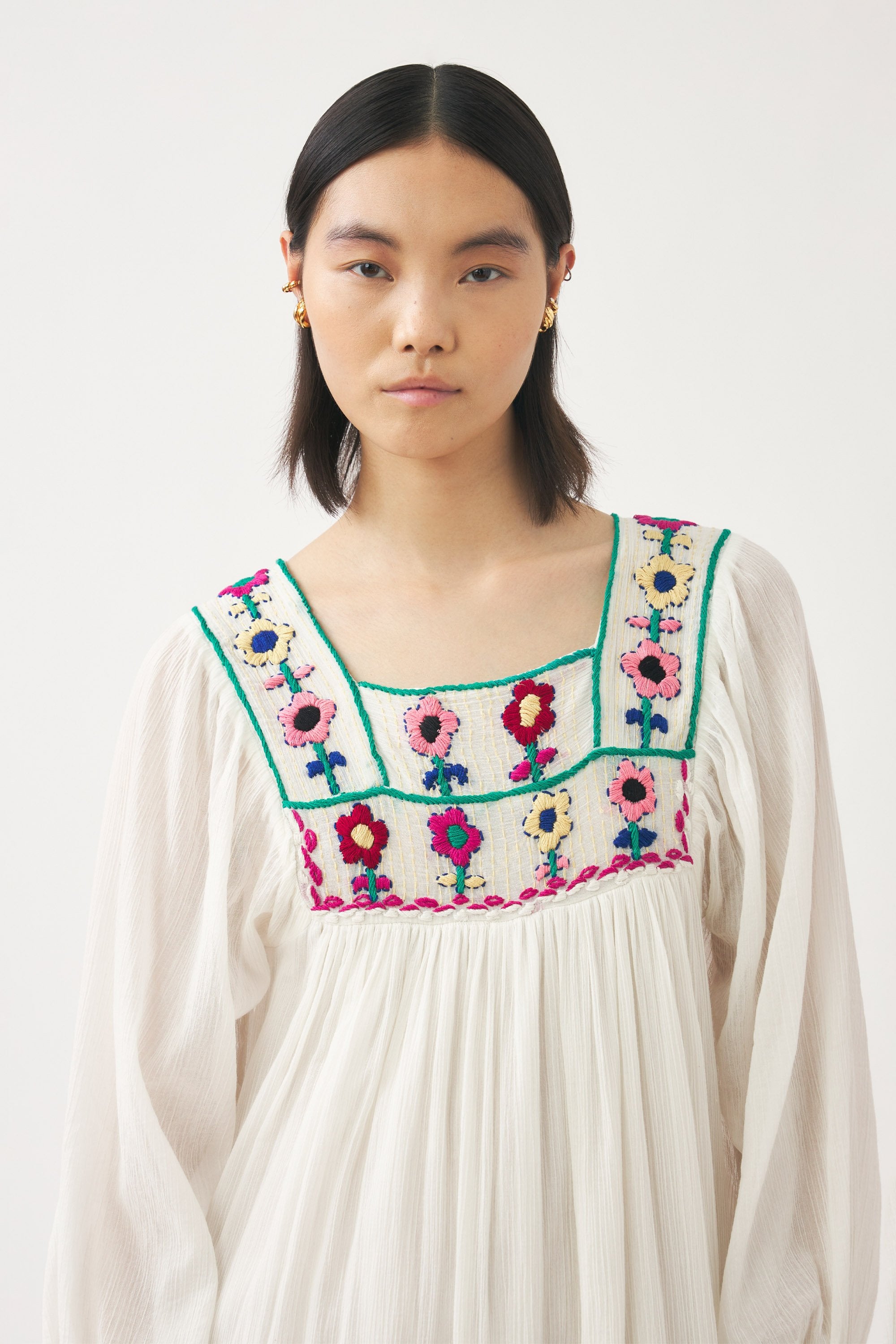 Hand-crocheted maxi dress Belinda