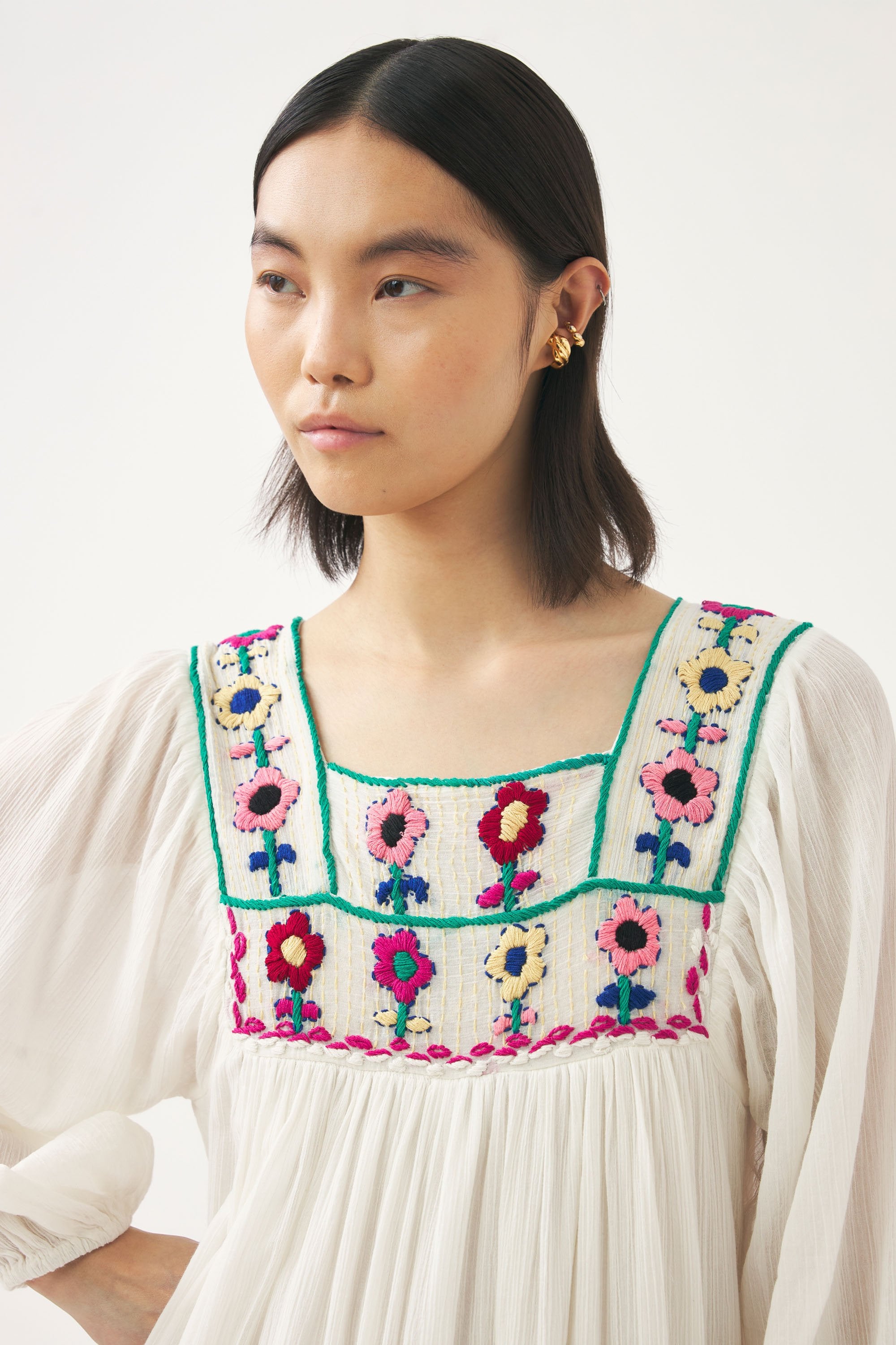 Hand-crocheted maxi dress Belinda