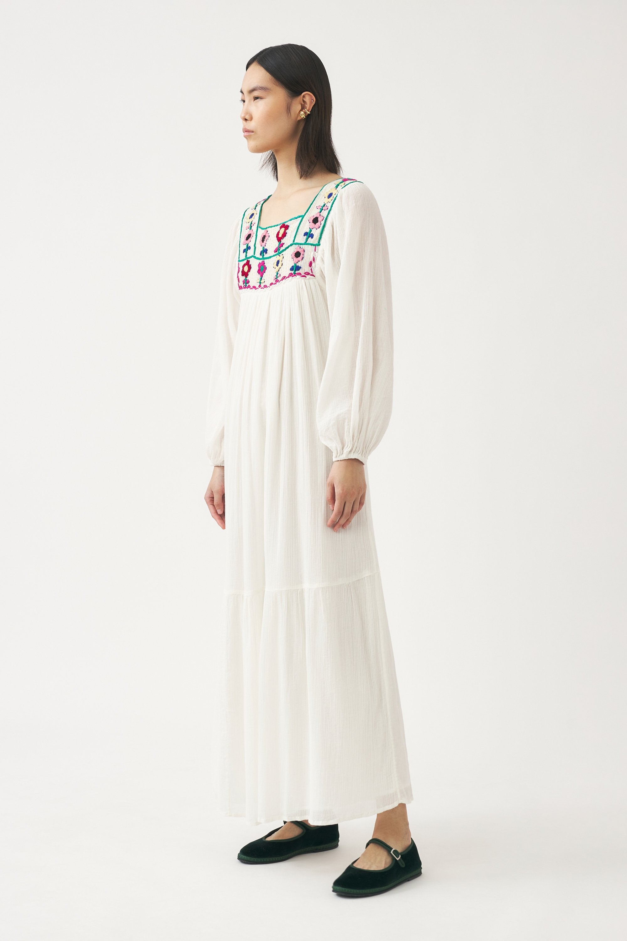 Hand-crocheted maxi dress Belinda