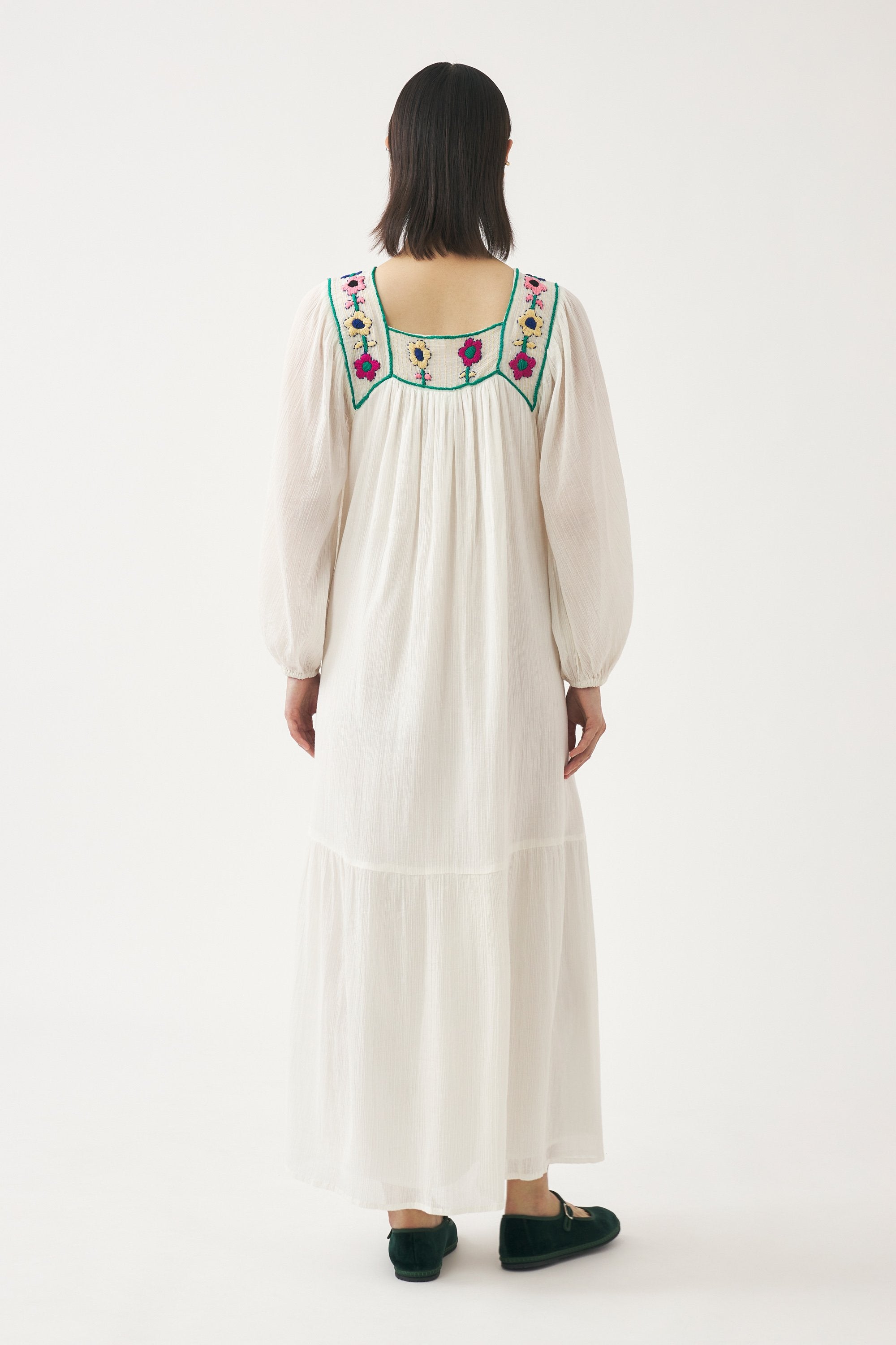 Hand-crocheted maxi dress Belinda