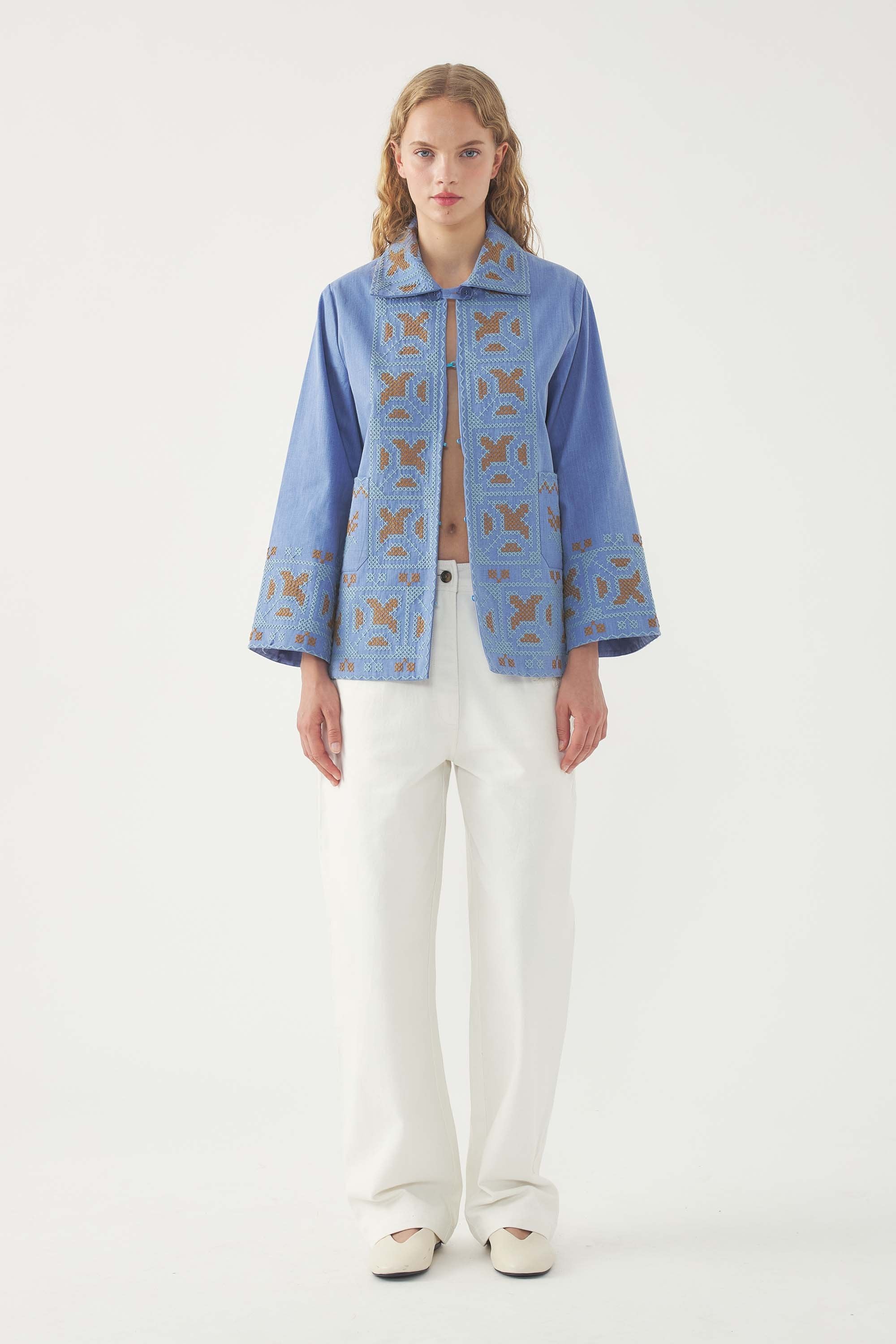 Veste brodée Berenice