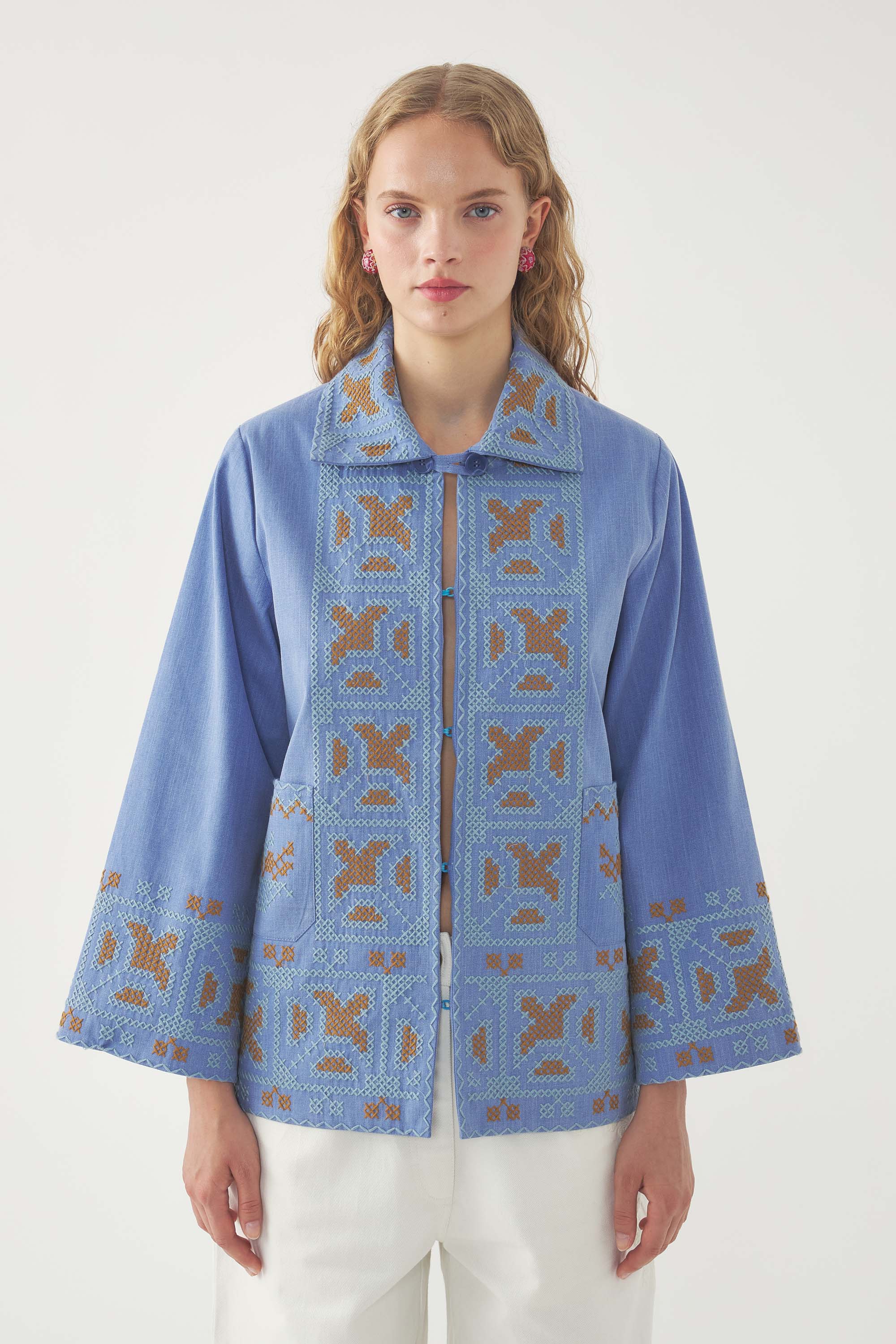 Veste brodée Berenice
