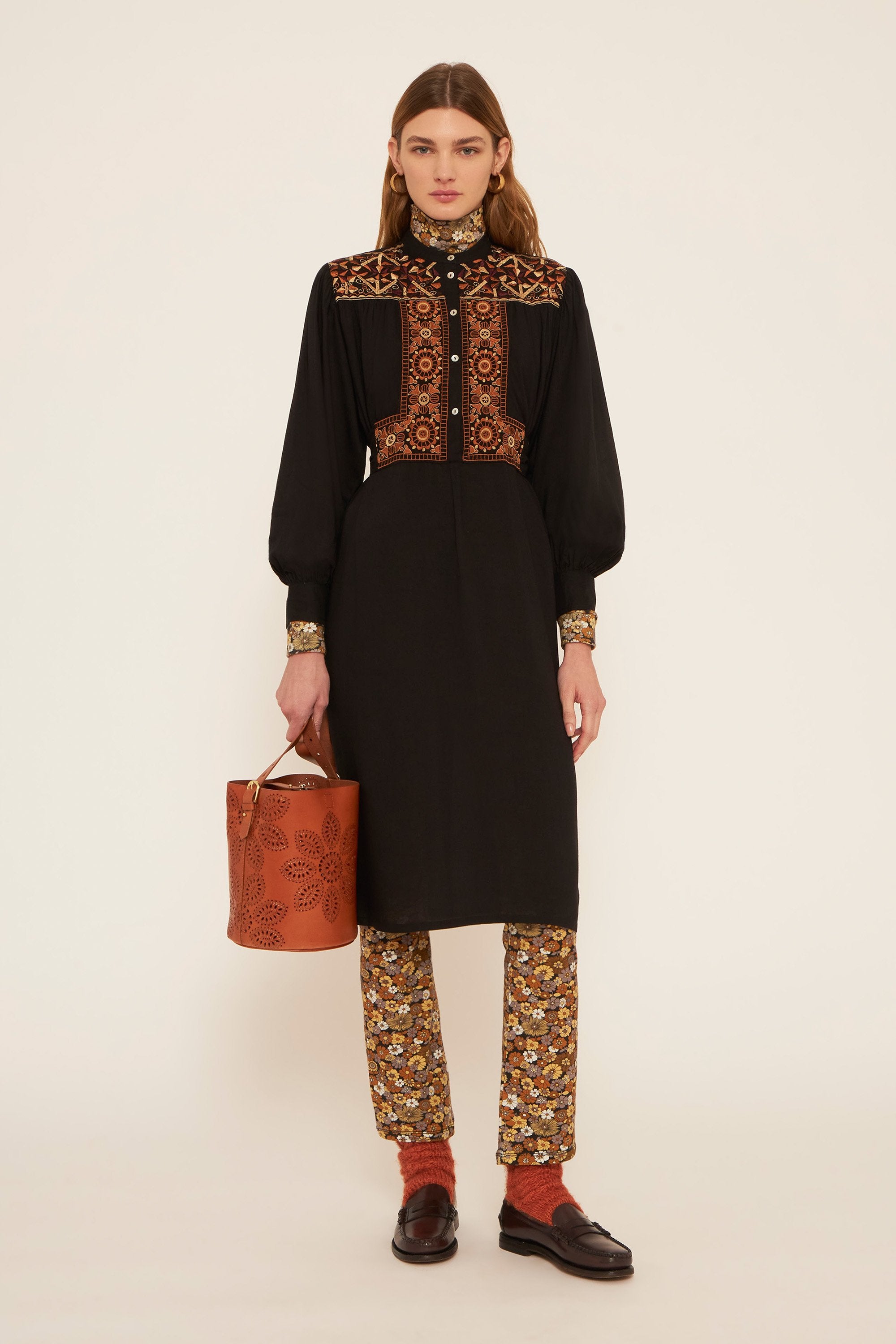 Bettina embroidered dress