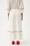 Hand-embroidered skirt Clotilda