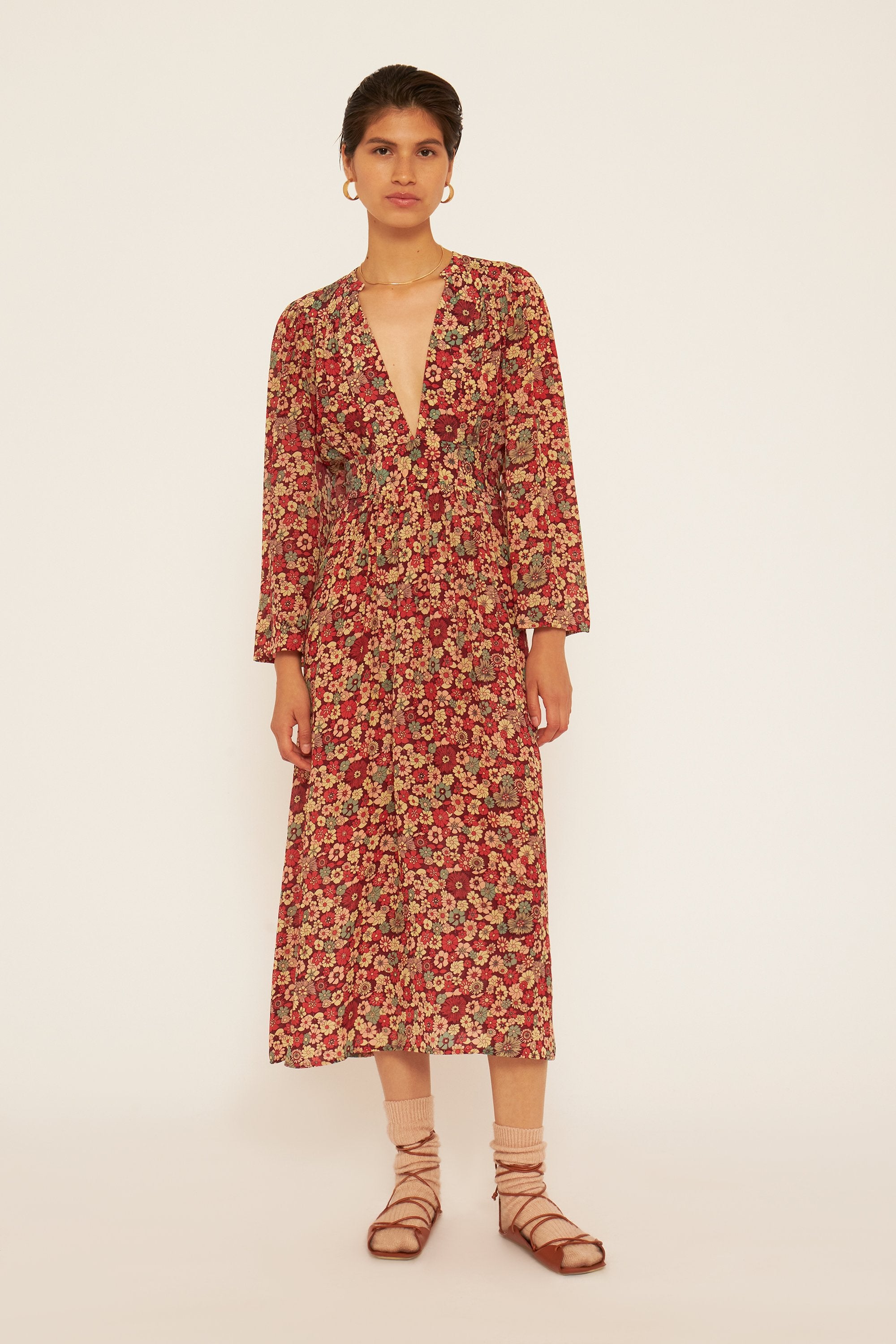 Robe longue Colline