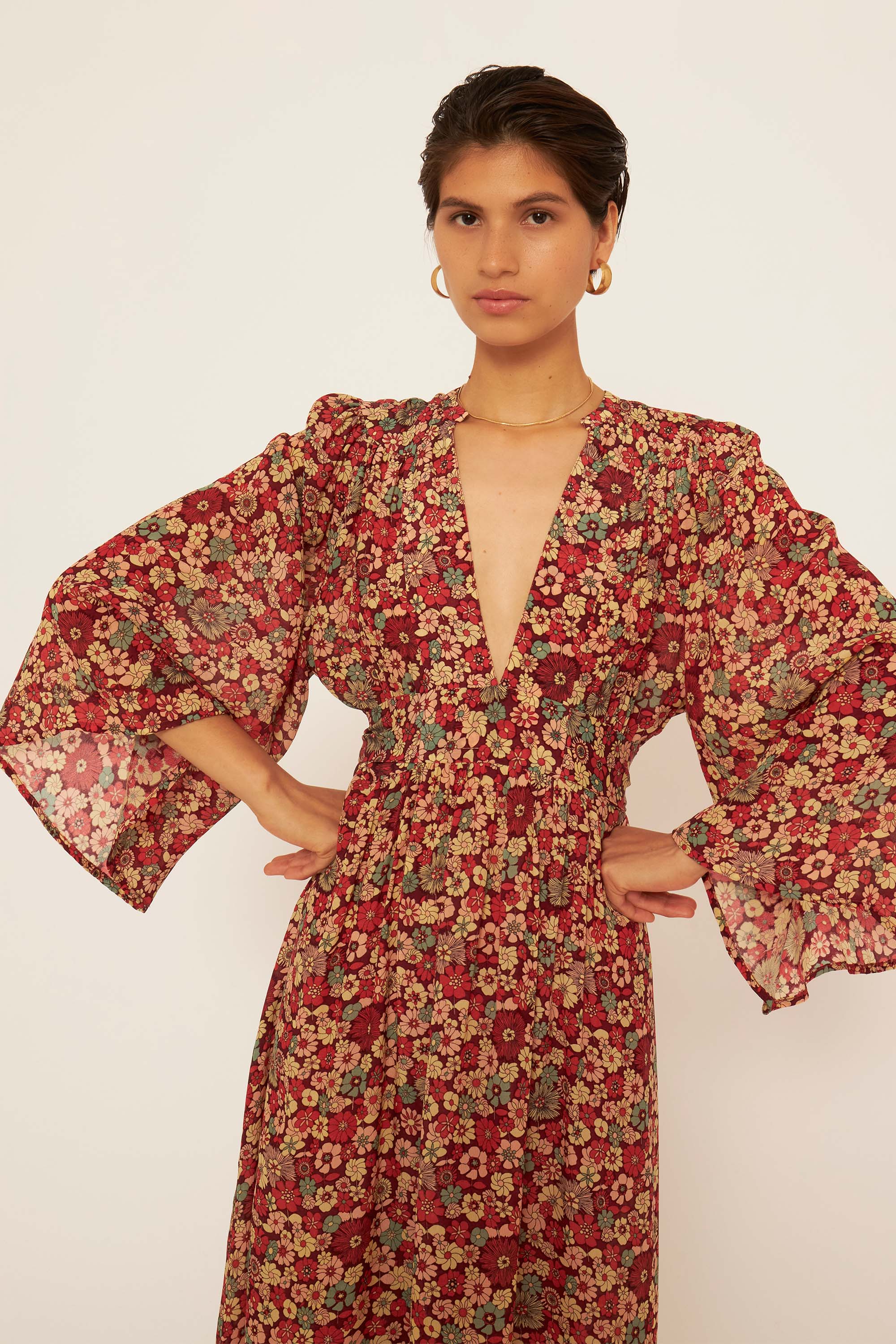 Robe longue Colline
