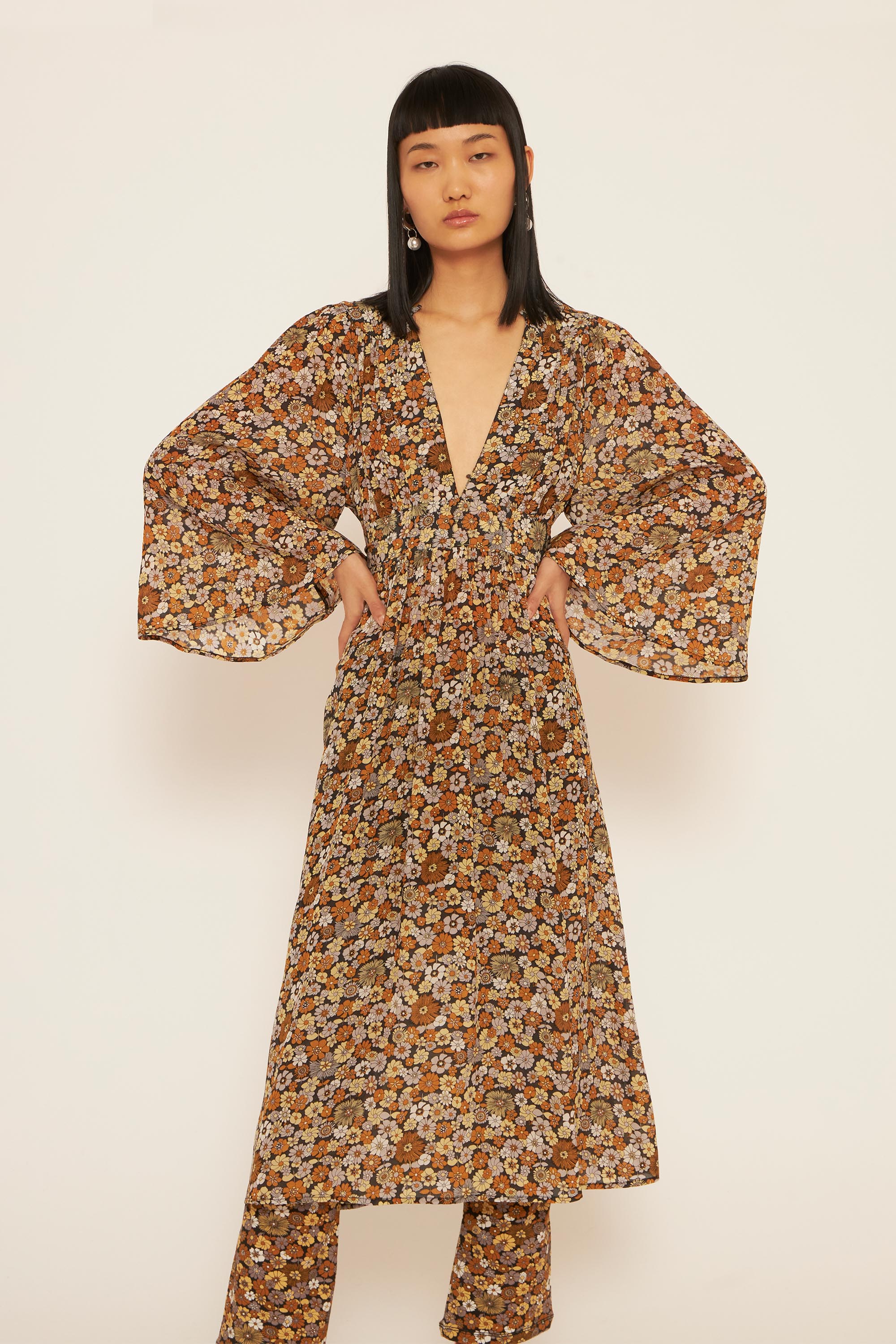 Robe longue Colline
