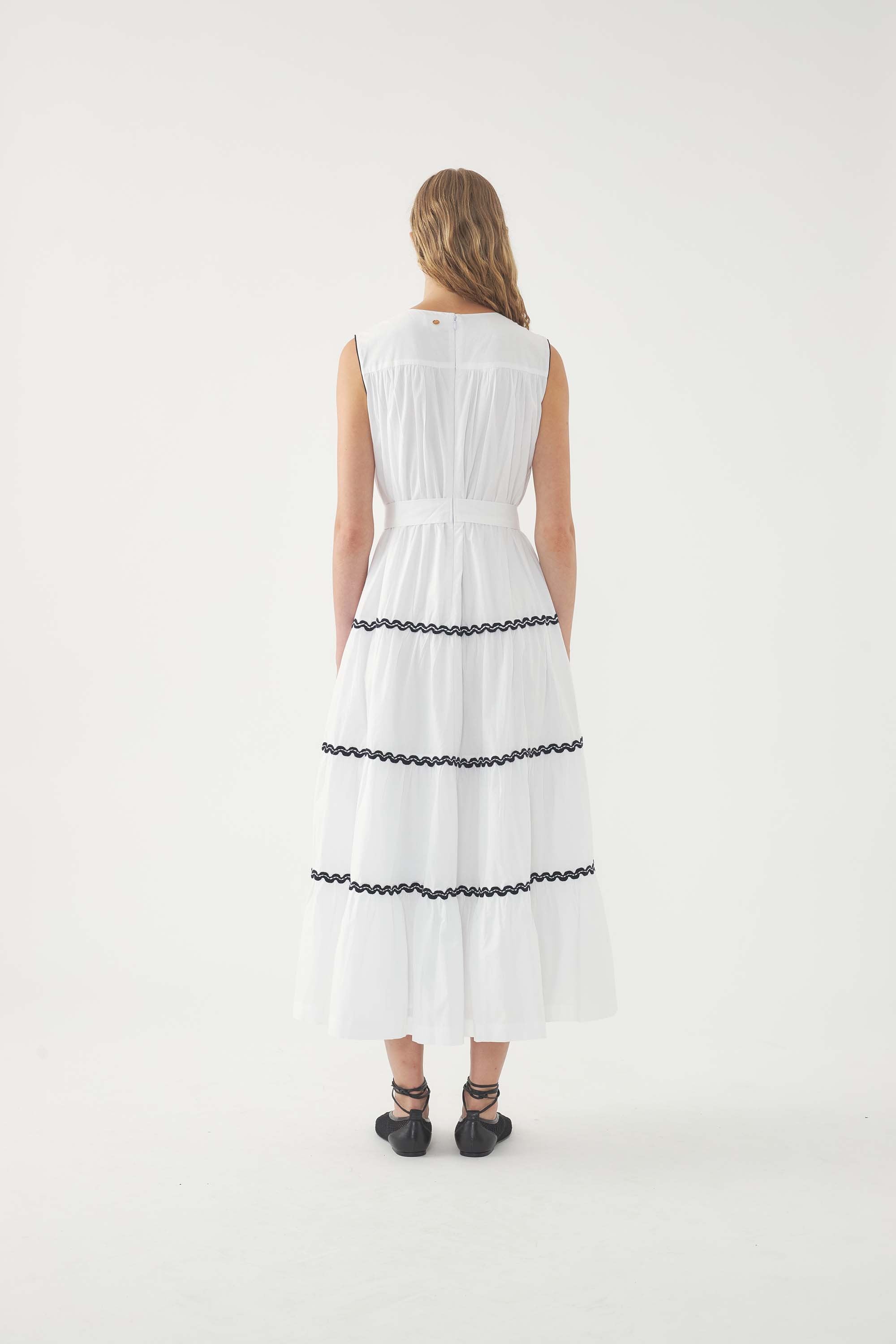 Embroidered Maxi Dress Dalli