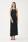Maxi dress hand-embroidered with pearls Dune