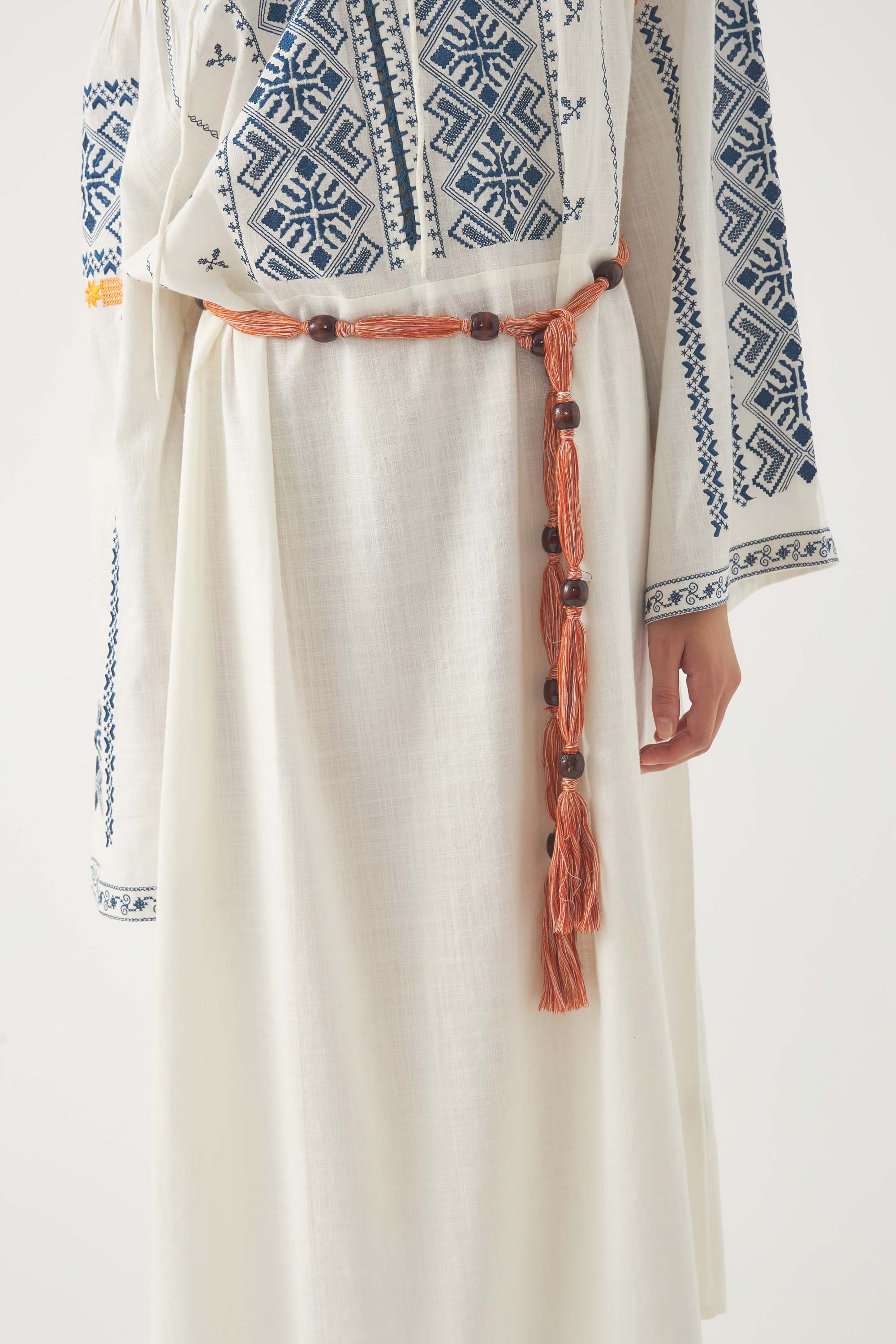 Antik Batik Embroidered Dress Edna - Boho Elegance Antik Batik Embroidered Dress Edna - Boho Elegance
