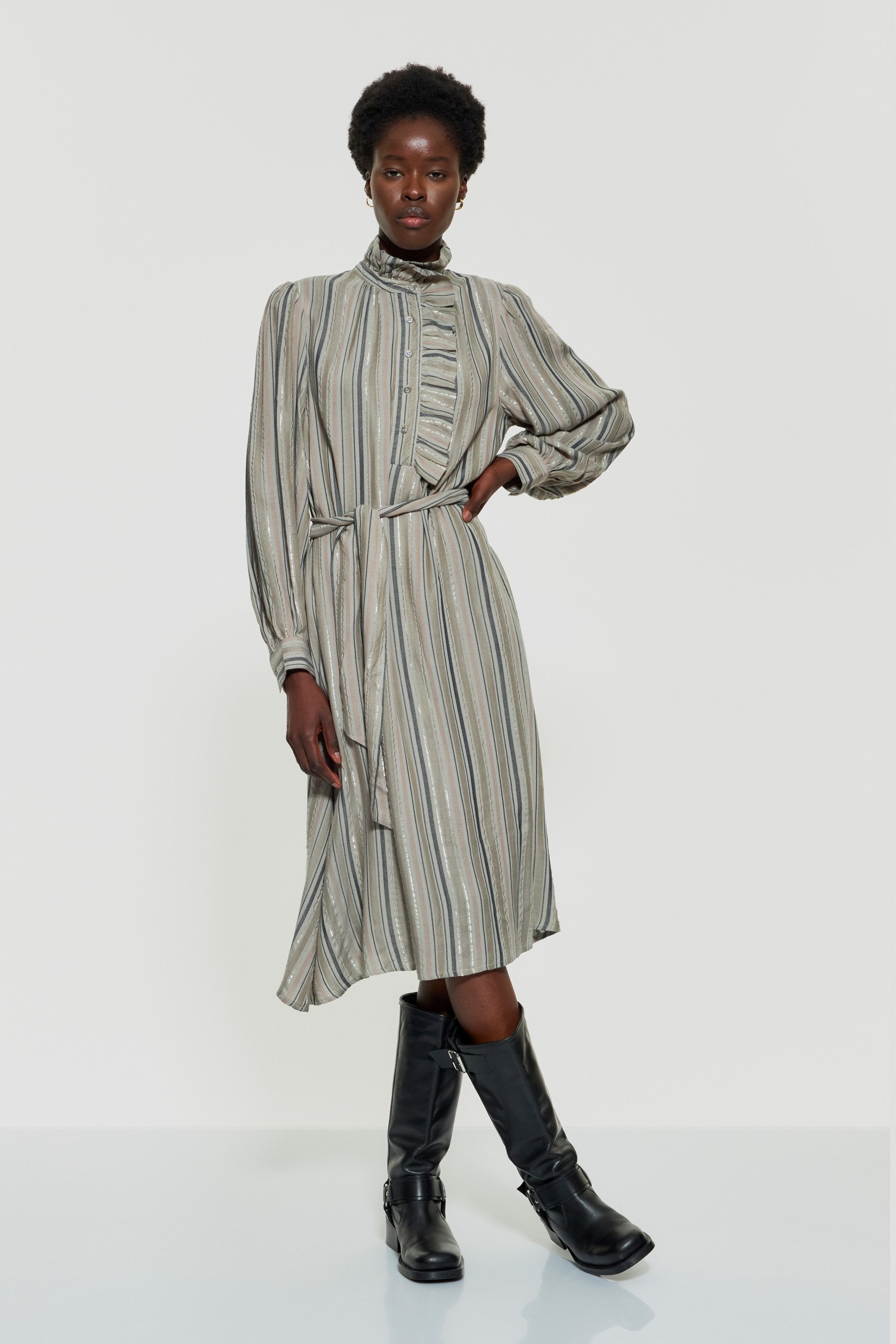 Edward striped dress