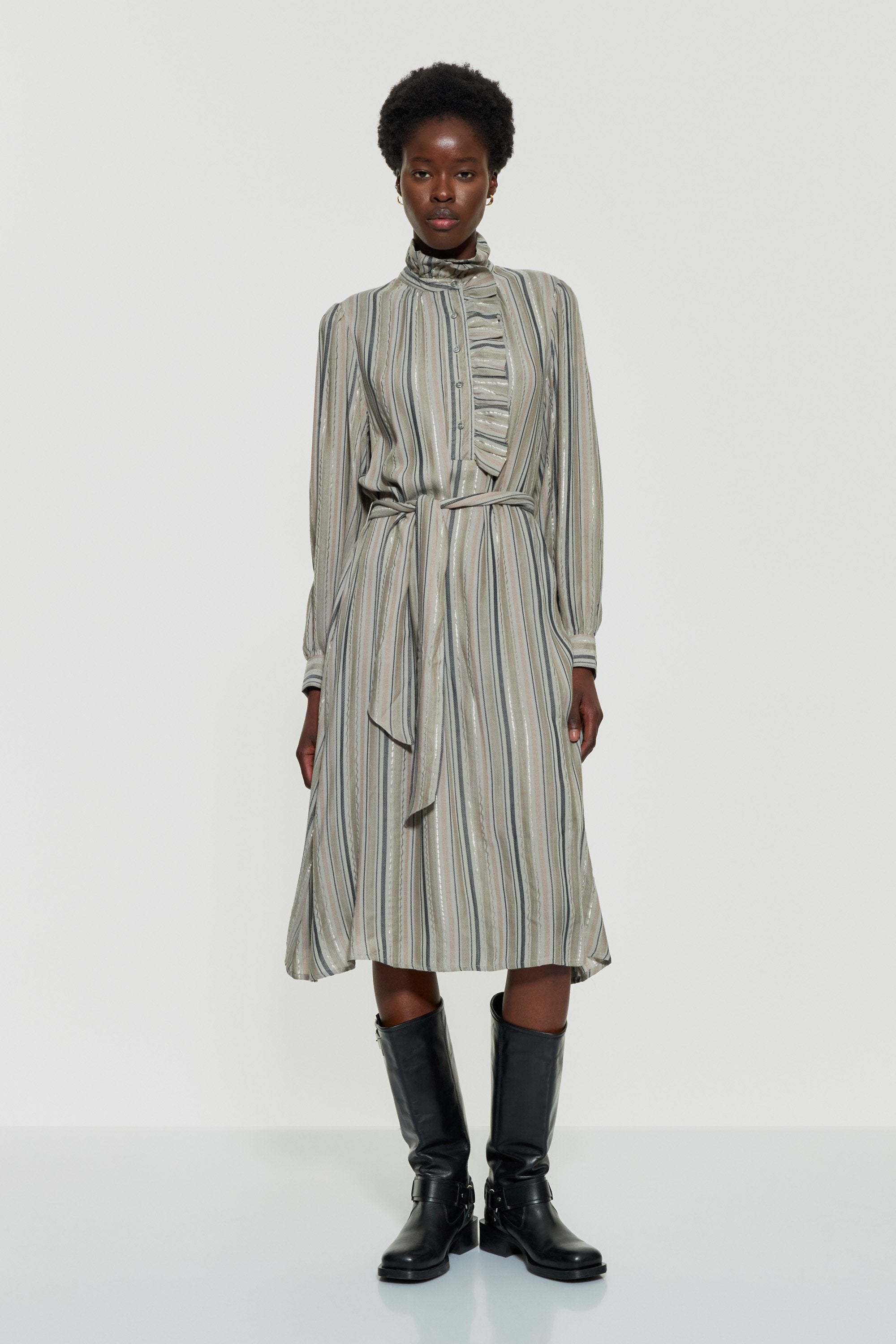 Edward striped dress